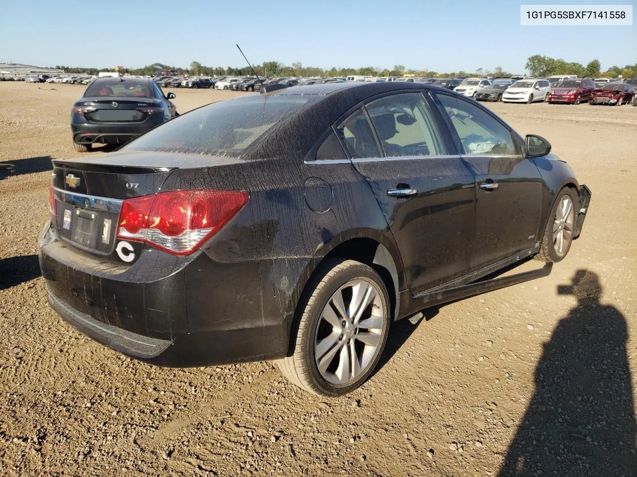 2015 Chevrolet Cruze Ltz VIN: 1G1PG5SBXF7141558 Lot: 69780834