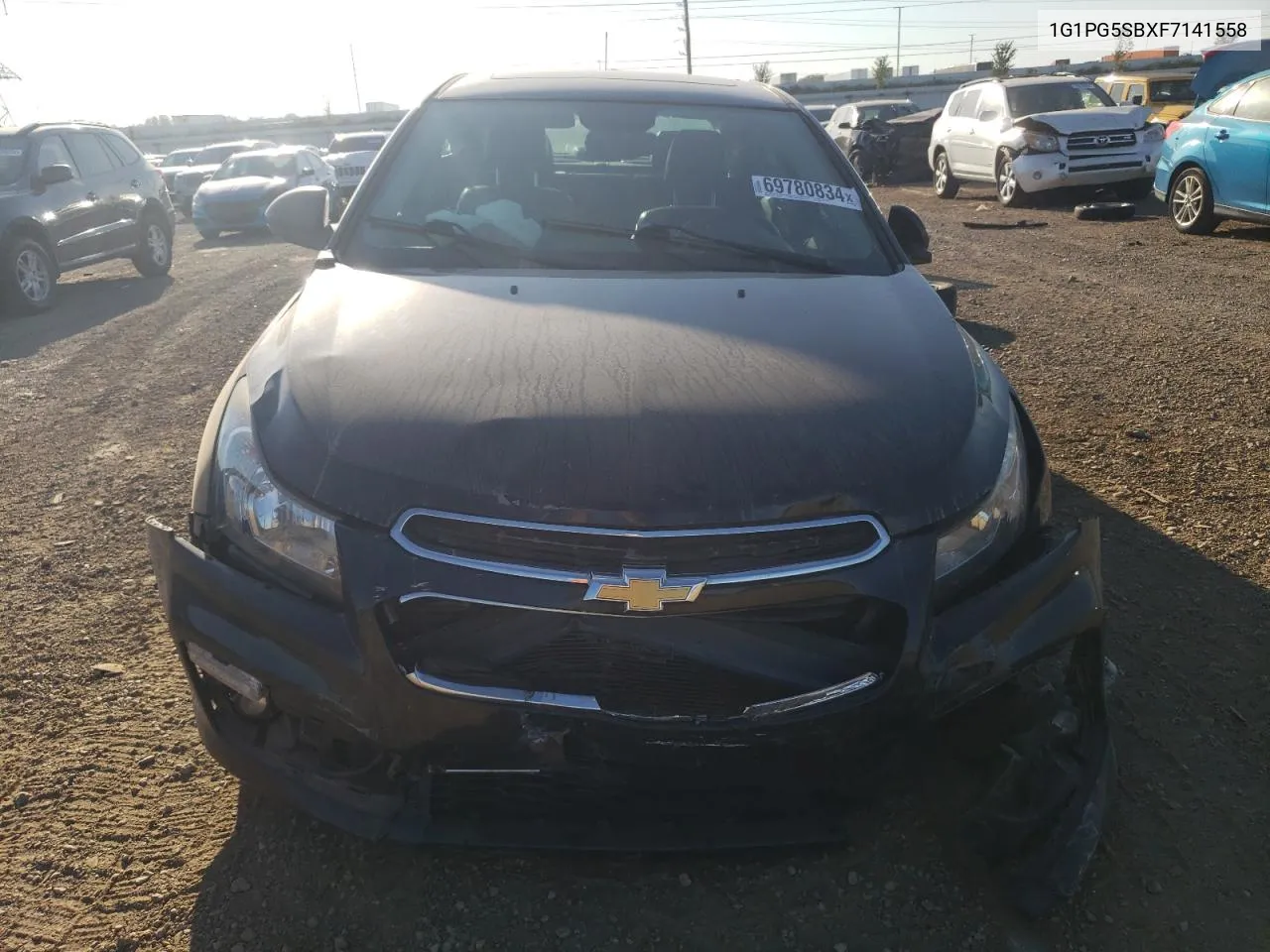 2015 Chevrolet Cruze Ltz VIN: 1G1PG5SBXF7141558 Lot: 69780834