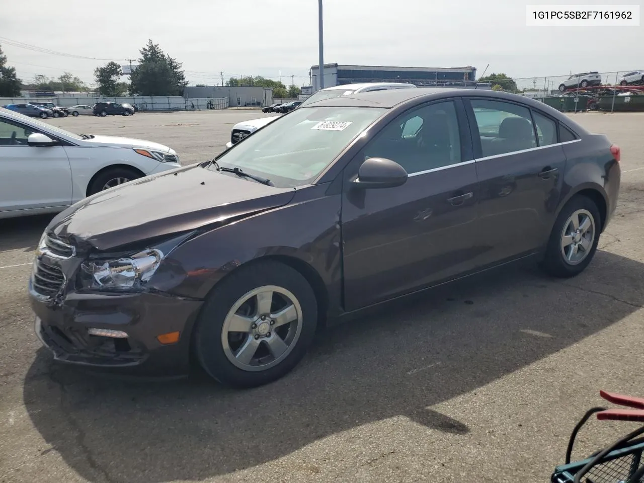 2015 Chevrolet Cruze Lt VIN: 1G1PC5SB2F7161962 Lot: 69929274