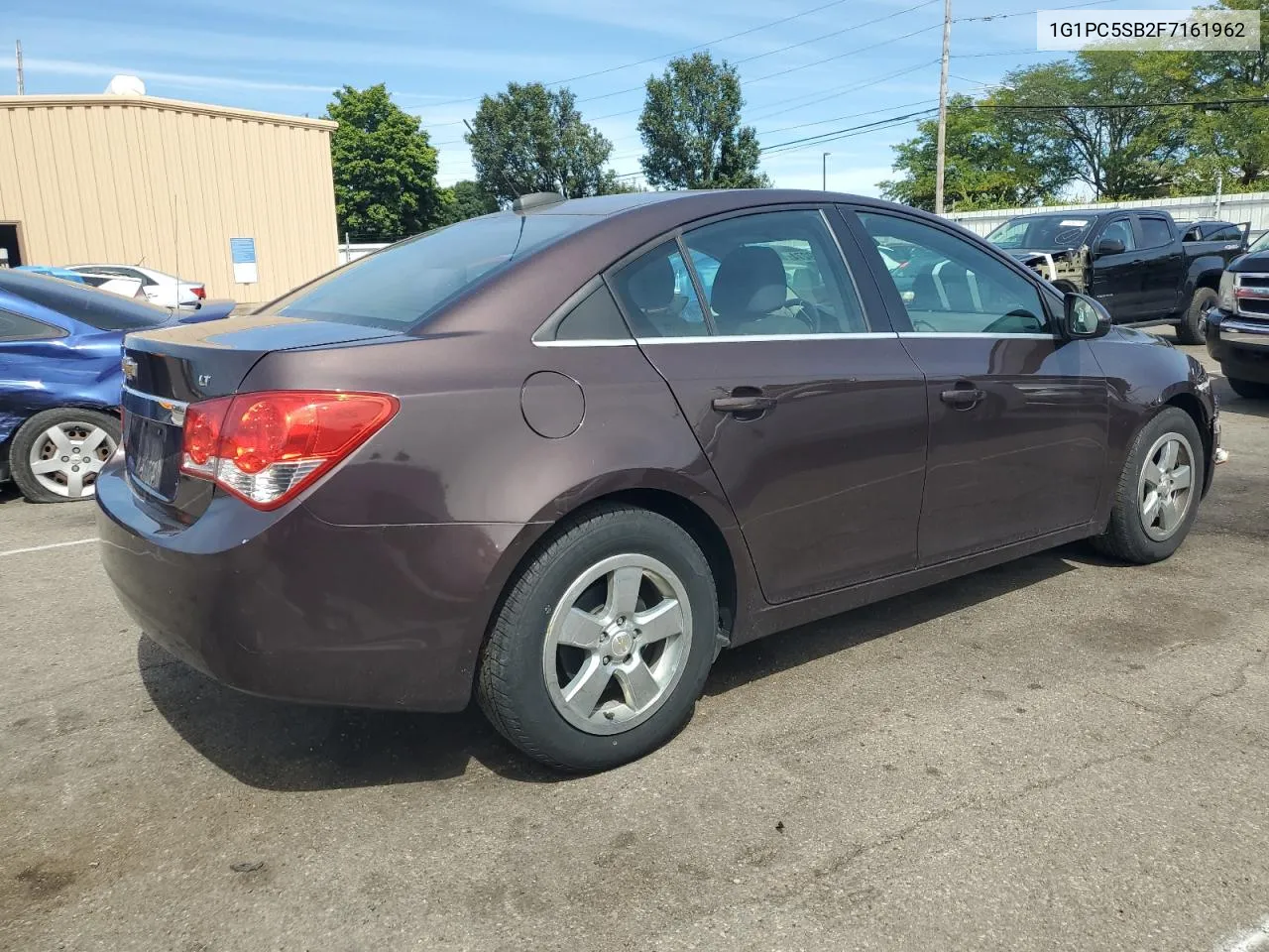 2015 Chevrolet Cruze Lt VIN: 1G1PC5SB2F7161962 Lot: 69929274