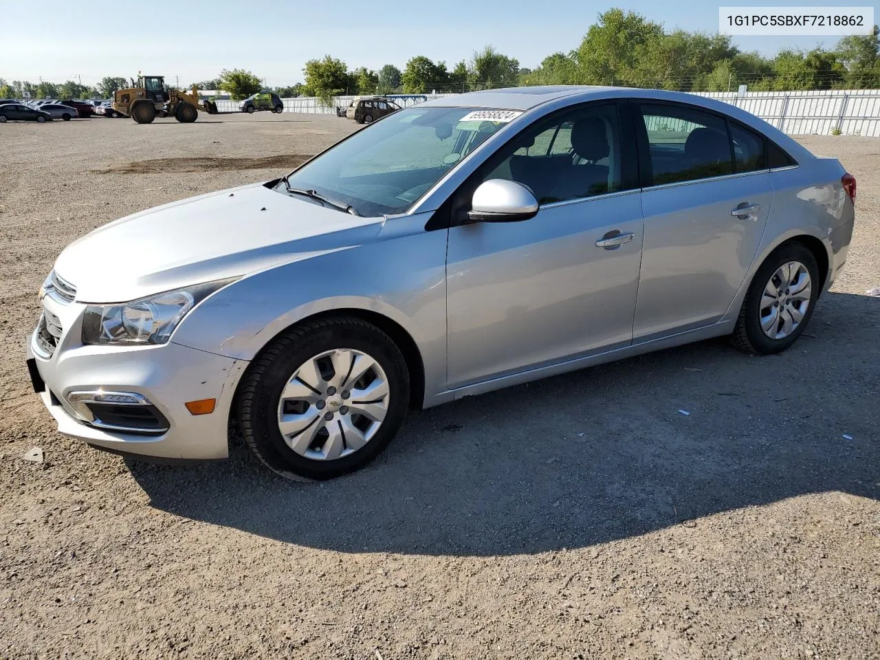 1G1PC5SBXF7218862 2015 Chevrolet Cruze Lt