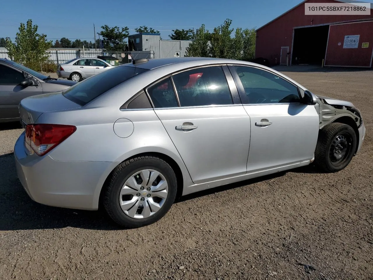 1G1PC5SBXF7218862 2015 Chevrolet Cruze Lt