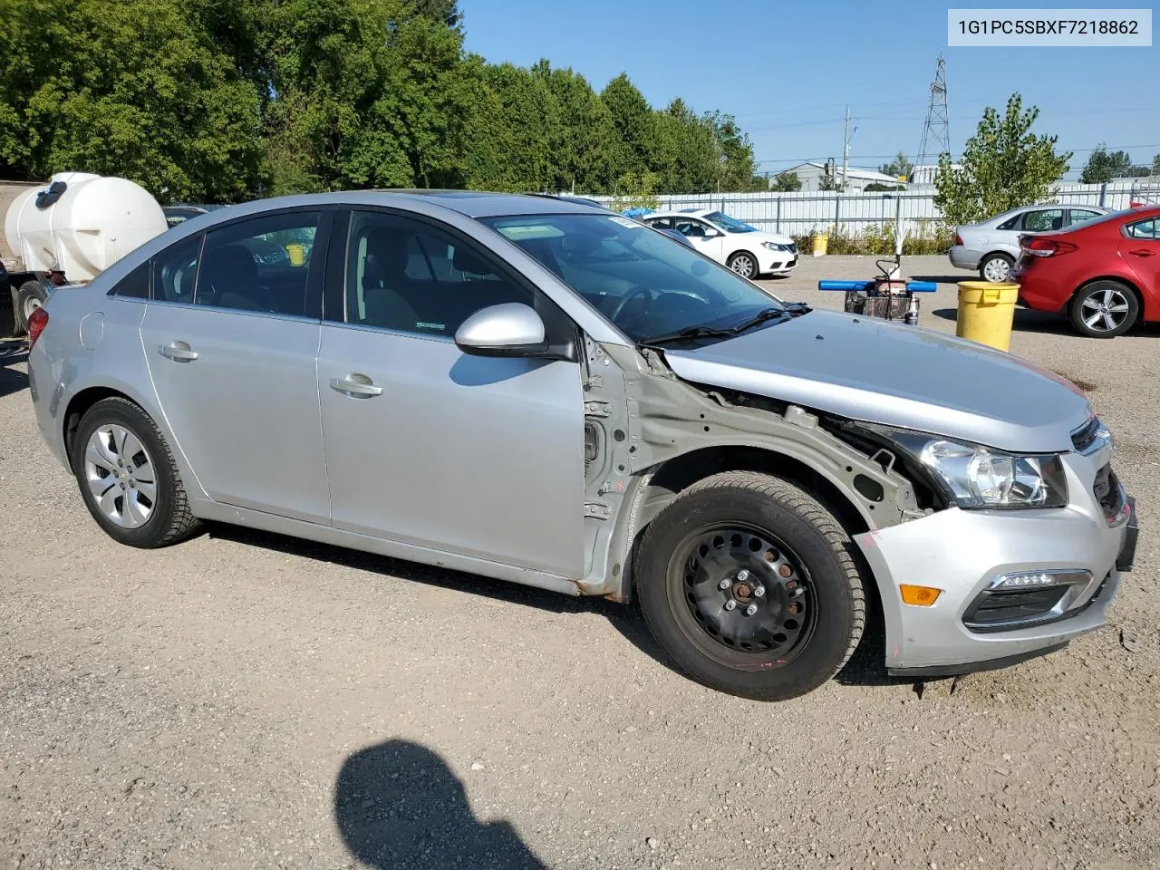 1G1PC5SBXF7218862 2015 Chevrolet Cruze Lt