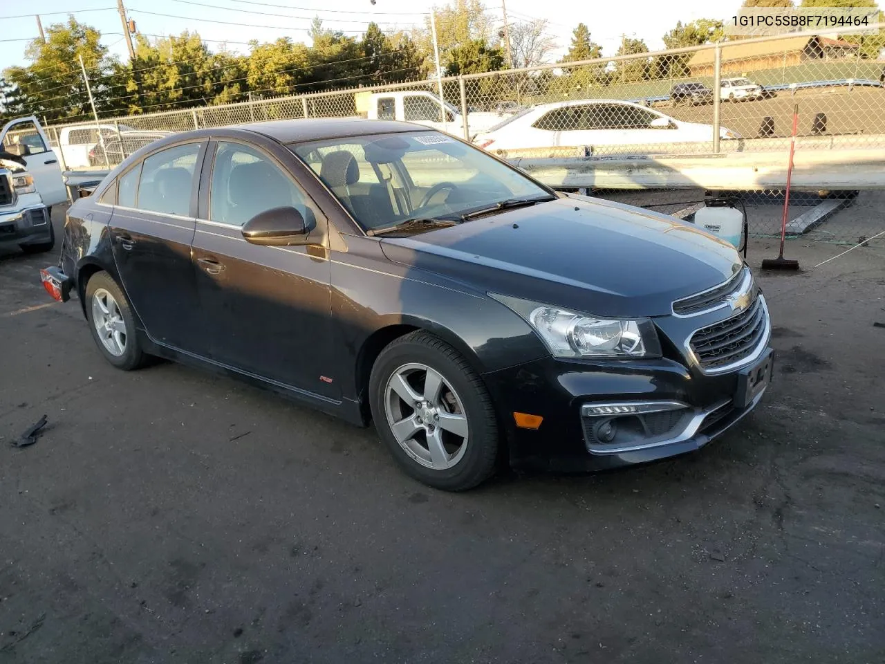 2015 Chevrolet Cruze Lt VIN: 1G1PC5SB8F7194464 Lot: 69989504