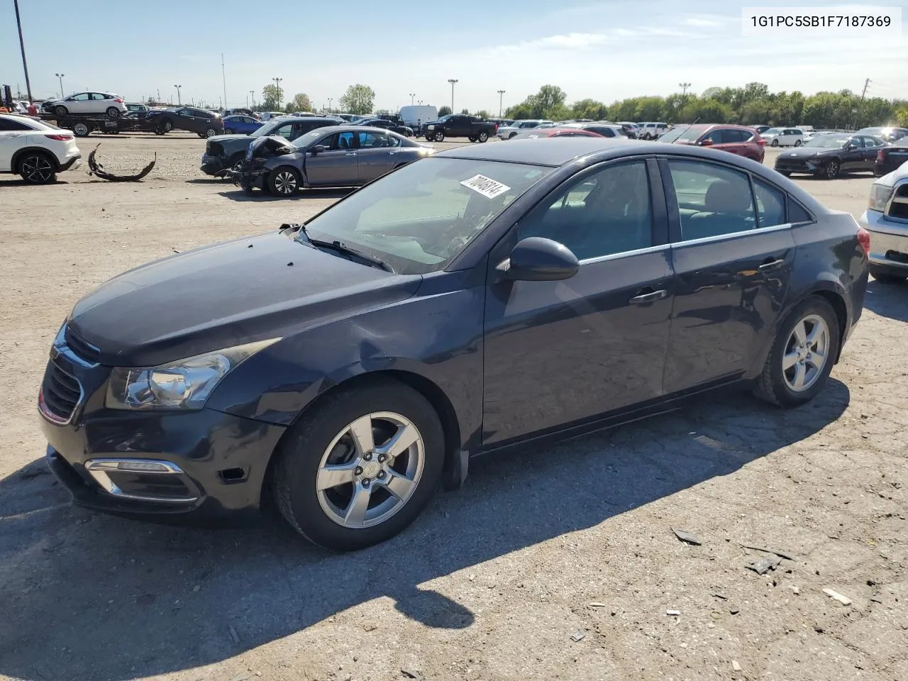 2015 Chevrolet Cruze Lt VIN: 1G1PC5SB1F7187369 Lot: 70046814