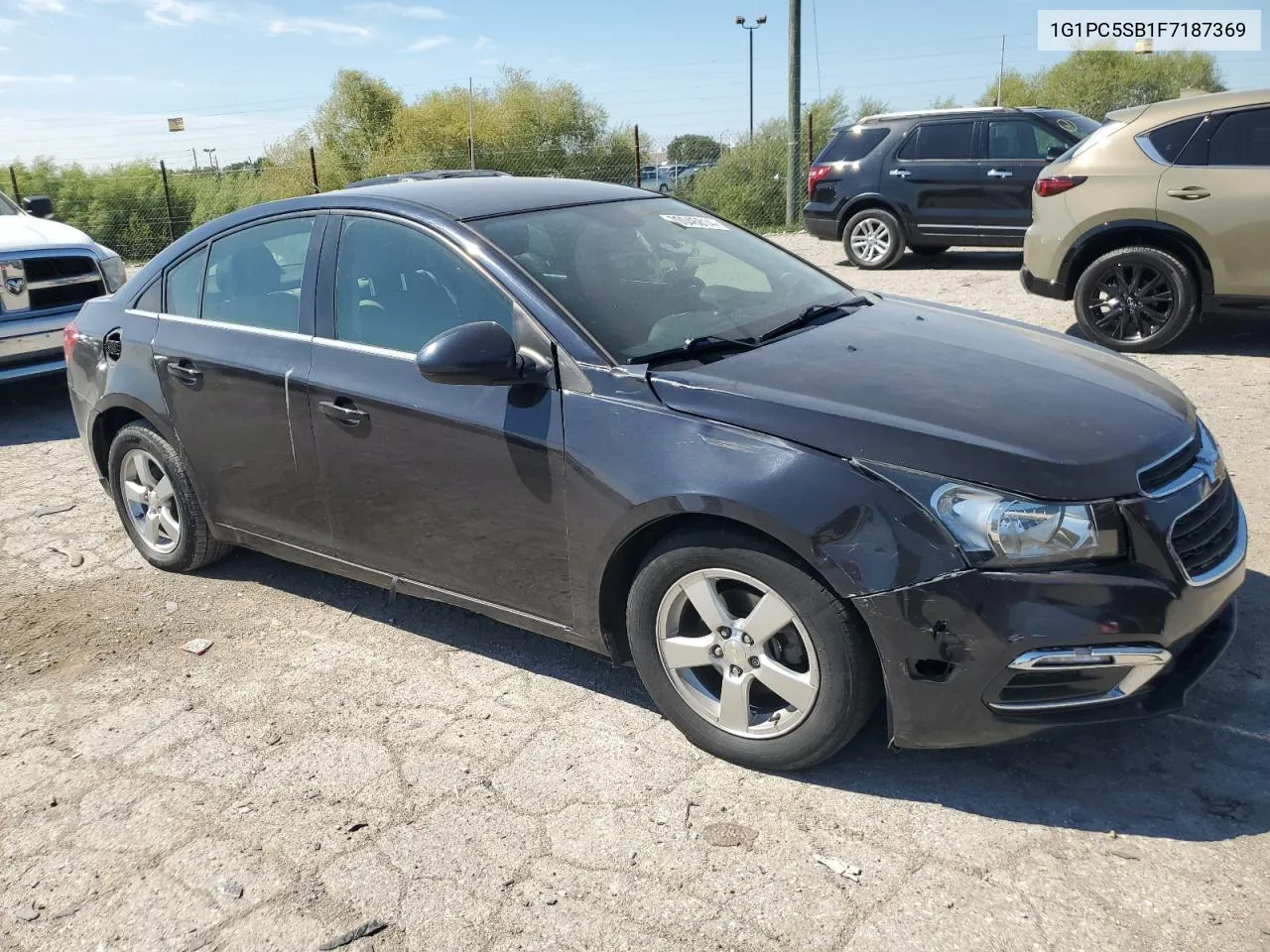 2015 Chevrolet Cruze Lt VIN: 1G1PC5SB1F7187369 Lot: 70046814