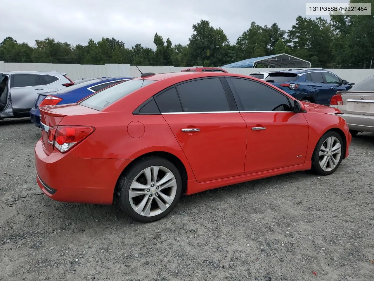 2015 Chevrolet Cruze Ltz VIN: 1G1PG5SB7F7221464 Lot: 70167354