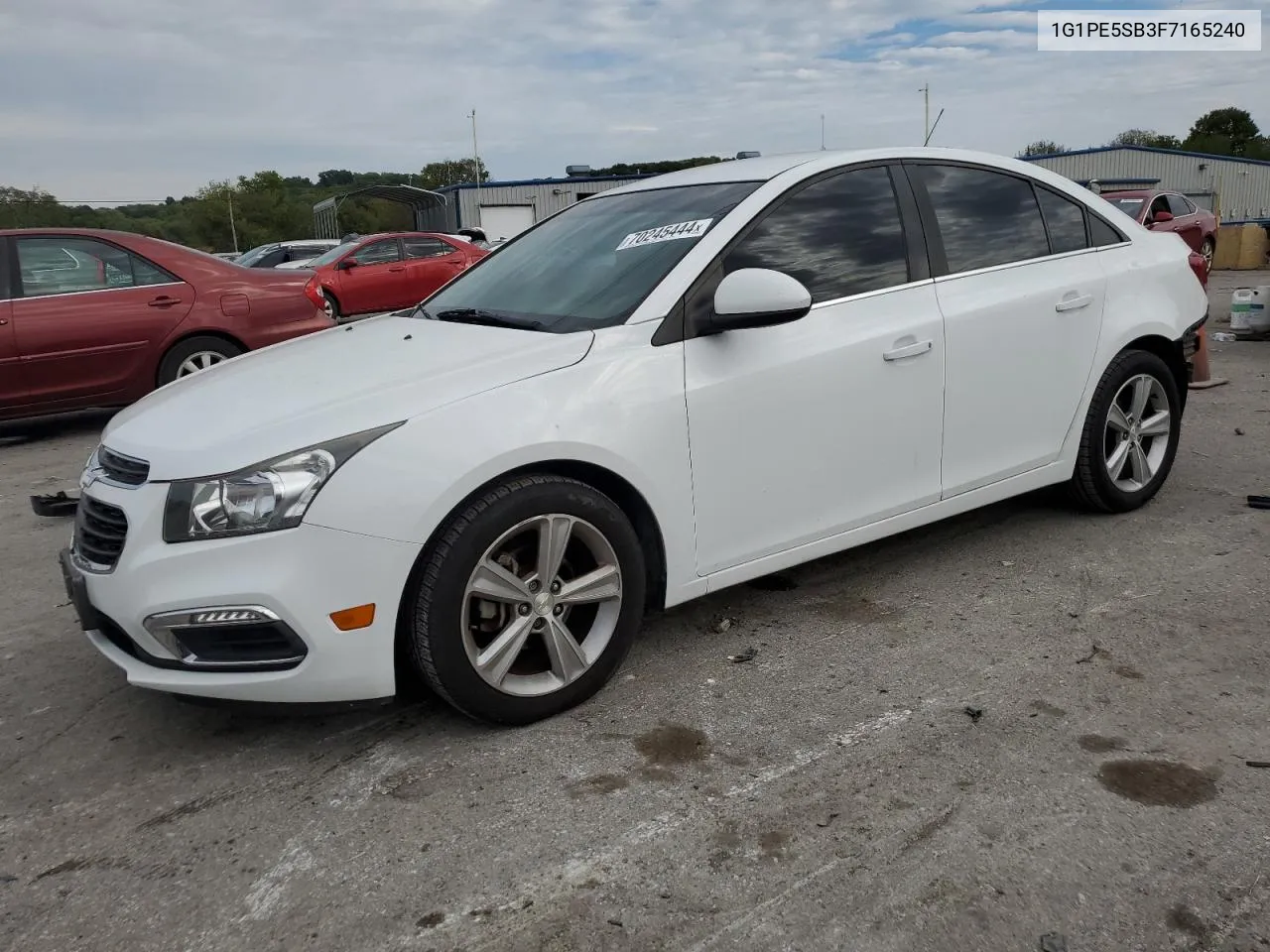 2015 Chevrolet Cruze Lt VIN: 1G1PE5SB3F7165240 Lot: 70245444