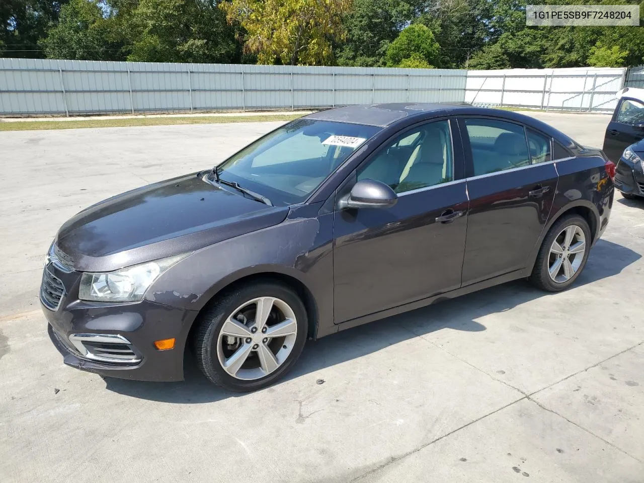 1G1PE5SB9F7248204 2015 Chevrolet Cruze Lt