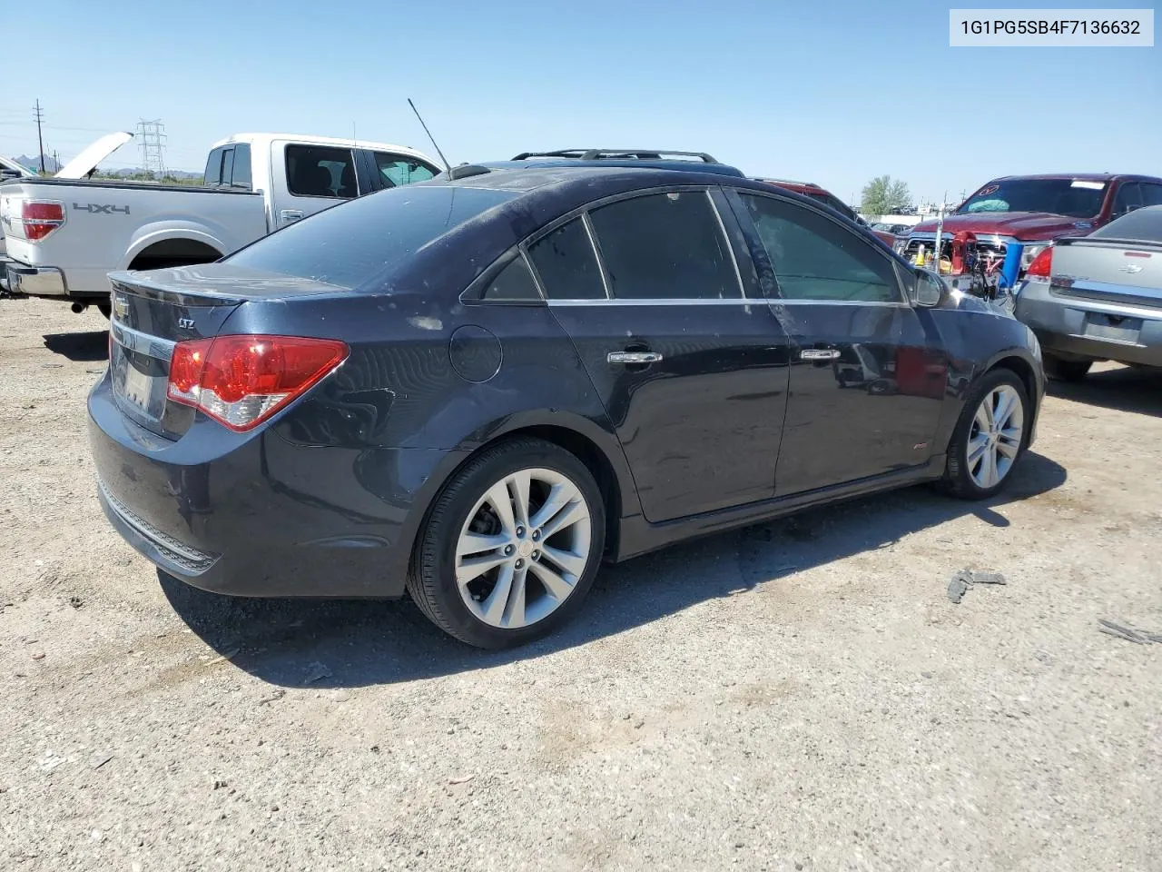 2015 Chevrolet Cruze Ltz VIN: 1G1PG5SB4F7136632 Lot: 70836934