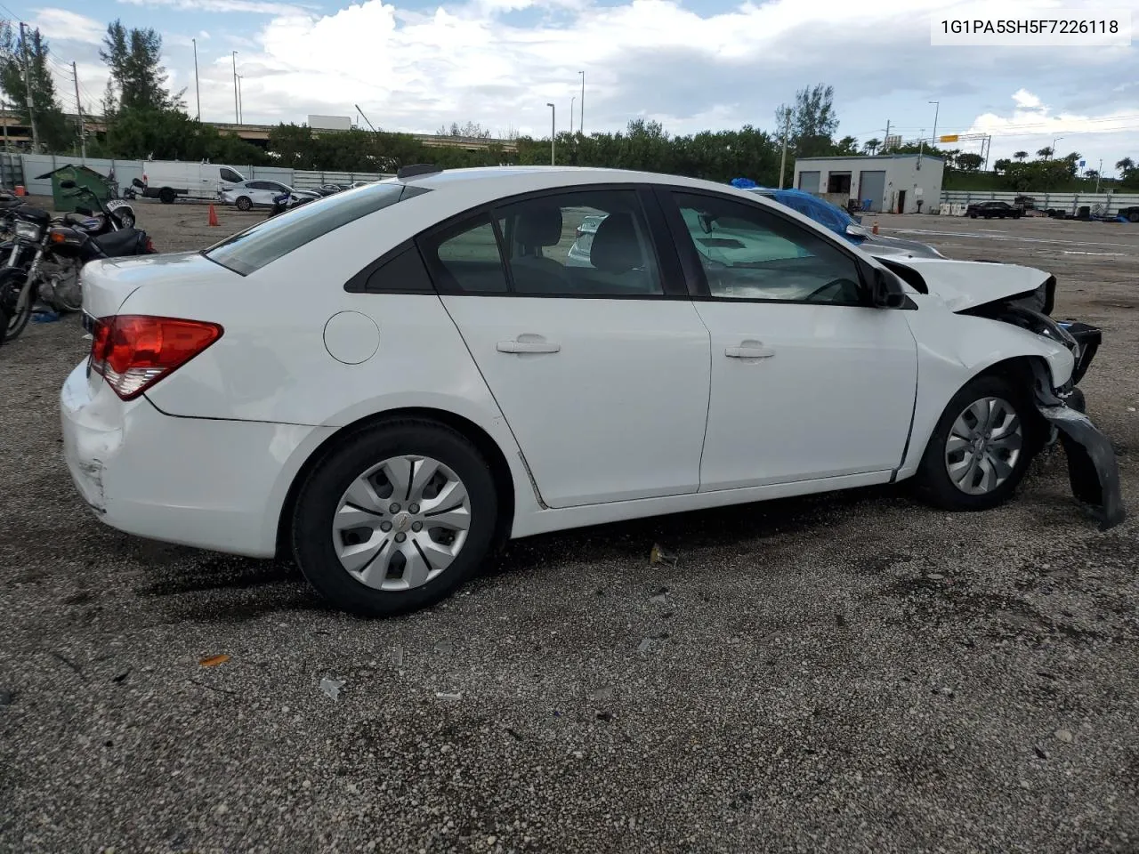 2015 Chevrolet Cruze Ls VIN: 1G1PA5SH5F7226118 Lot: 70885974