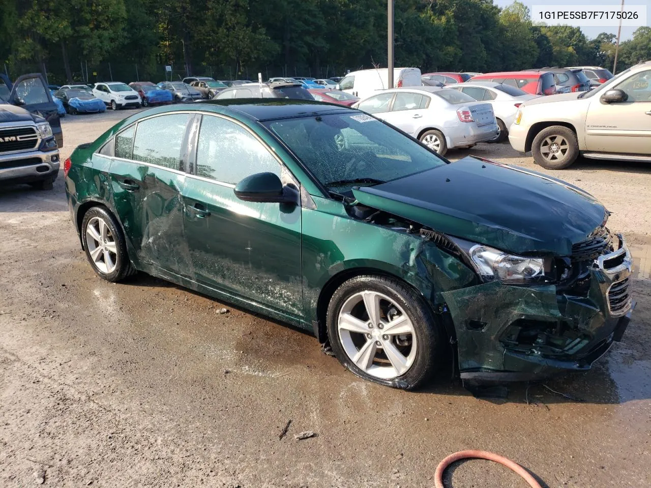 2015 Chevrolet Cruze Lt VIN: 1G1PE5SB7F7175026 Lot: 71005484