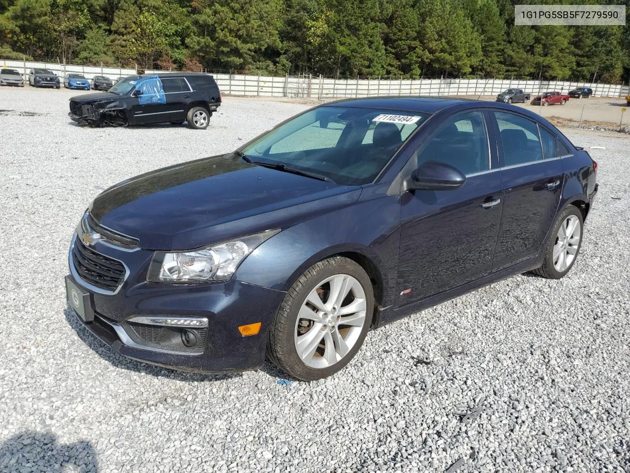 2015 Chevrolet Cruze Ltz VIN: 1G1PG5SB5F7279590 Lot: 71102494