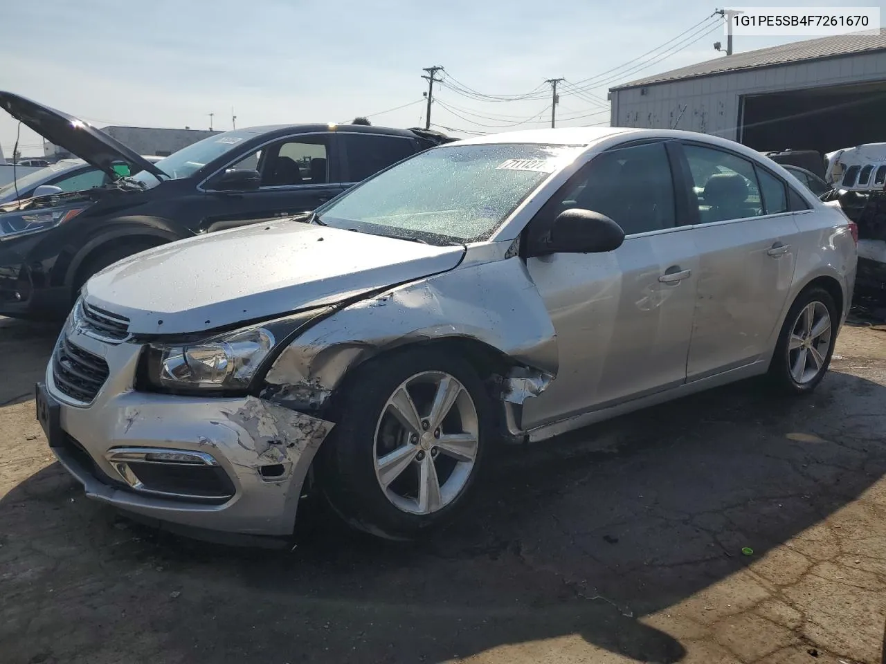 2015 Chevrolet Cruze Lt VIN: 1G1PE5SB4F7261670 Lot: 71112774