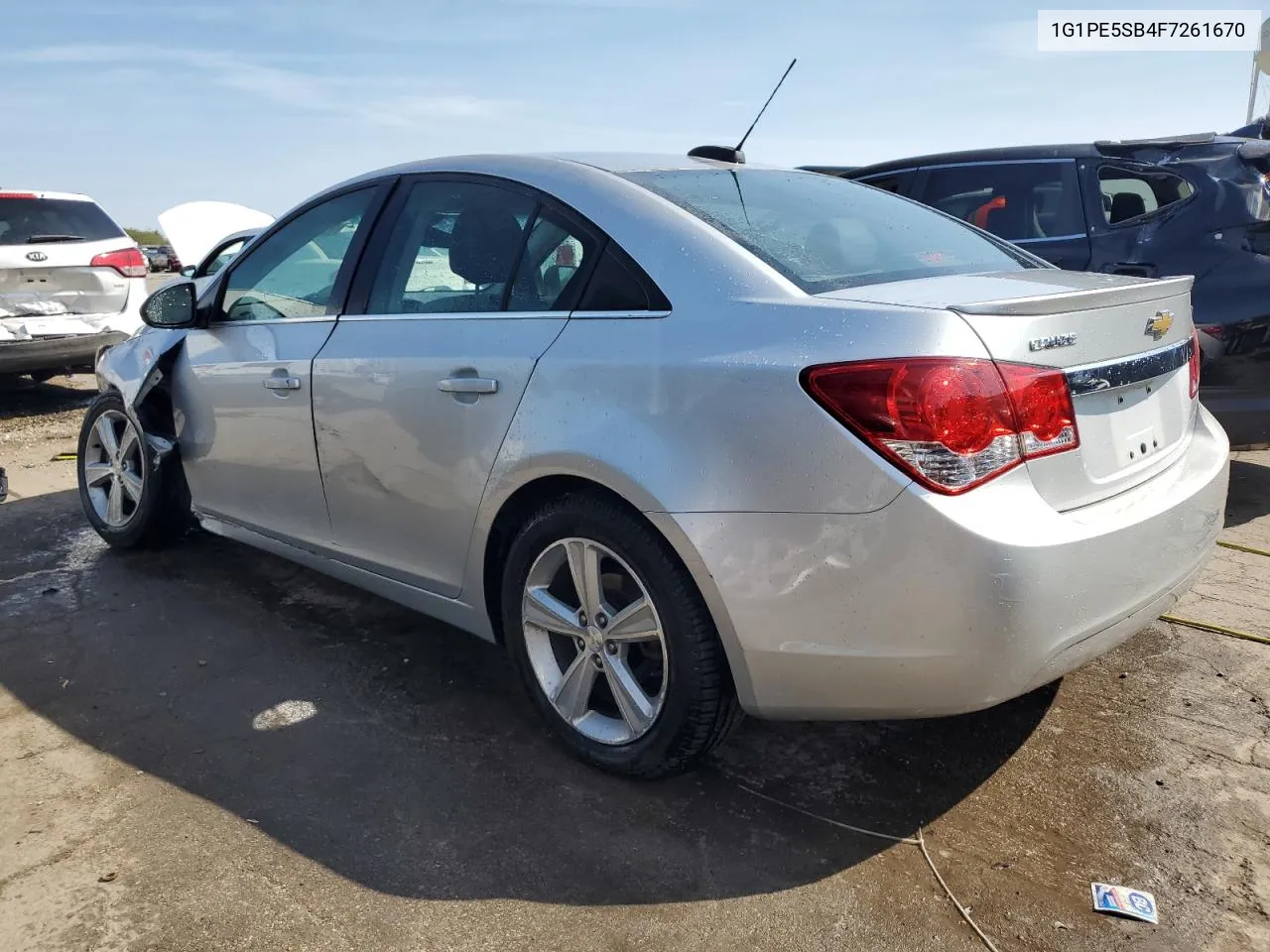 2015 Chevrolet Cruze Lt VIN: 1G1PE5SB4F7261670 Lot: 71112774