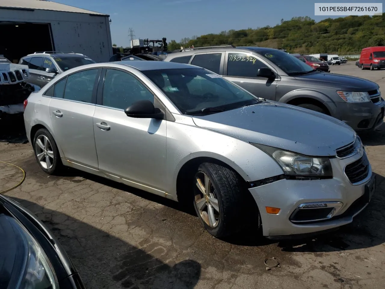 2015 Chevrolet Cruze Lt VIN: 1G1PE5SB4F7261670 Lot: 71112774