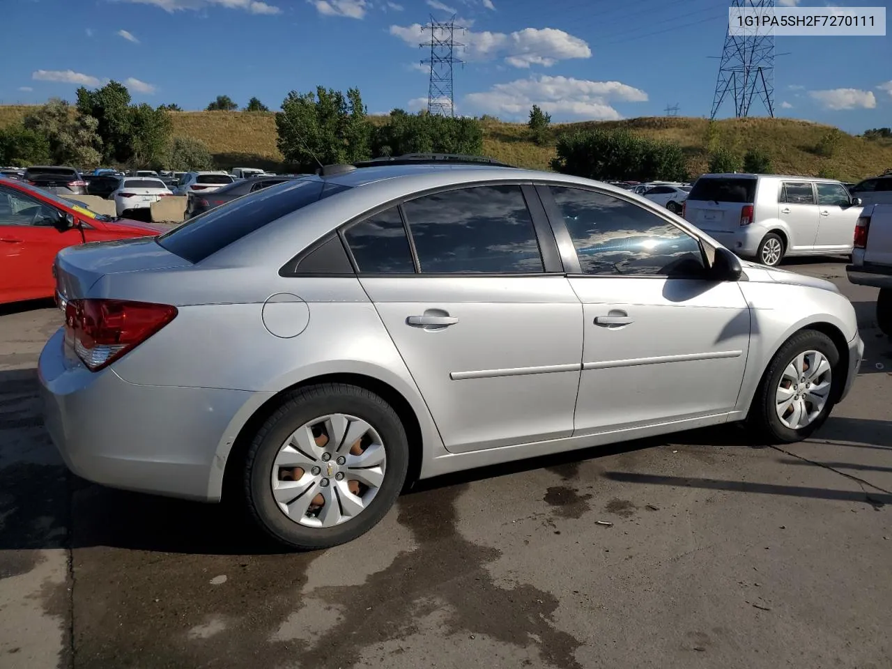 2015 Chevrolet Cruze Ls VIN: 1G1PA5SH2F7270111 Lot: 71121774