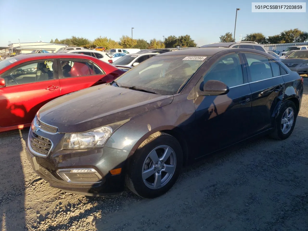 2015 Chevrolet Cruze Lt VIN: 1G1PC5SB1F7203859 Lot: 71473294