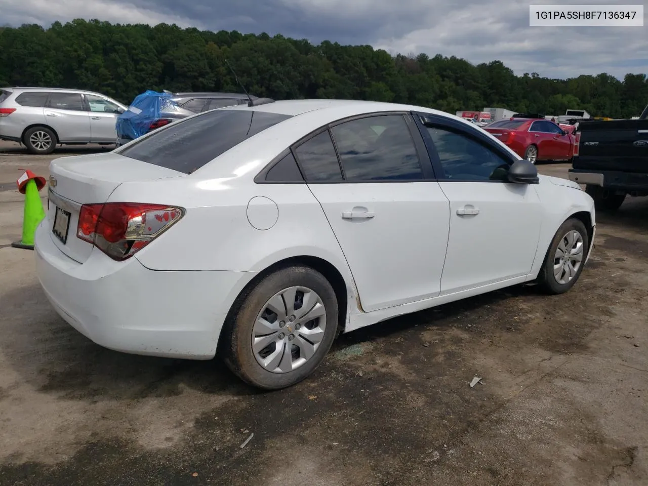 1G1PA5SH8F7136347 2015 Chevrolet Cruze Ls