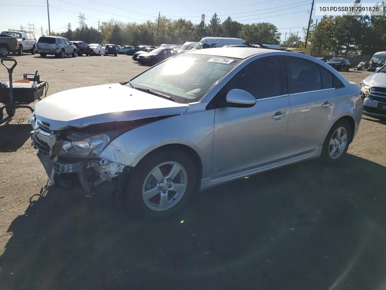 1G1PD5SB1F7291826 2015 Chevrolet Cruze Lt