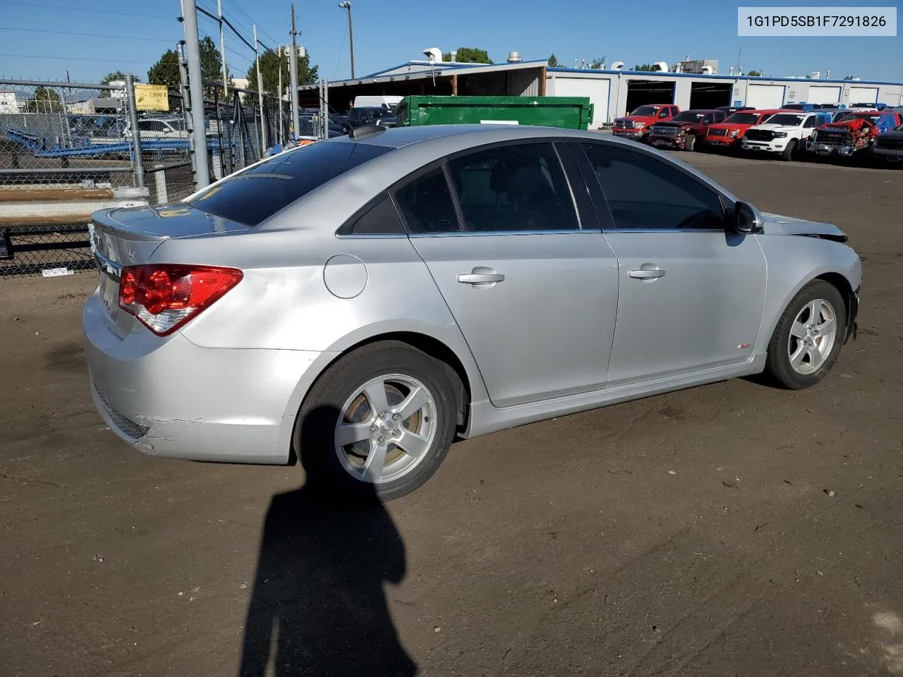 1G1PD5SB1F7291826 2015 Chevrolet Cruze Lt