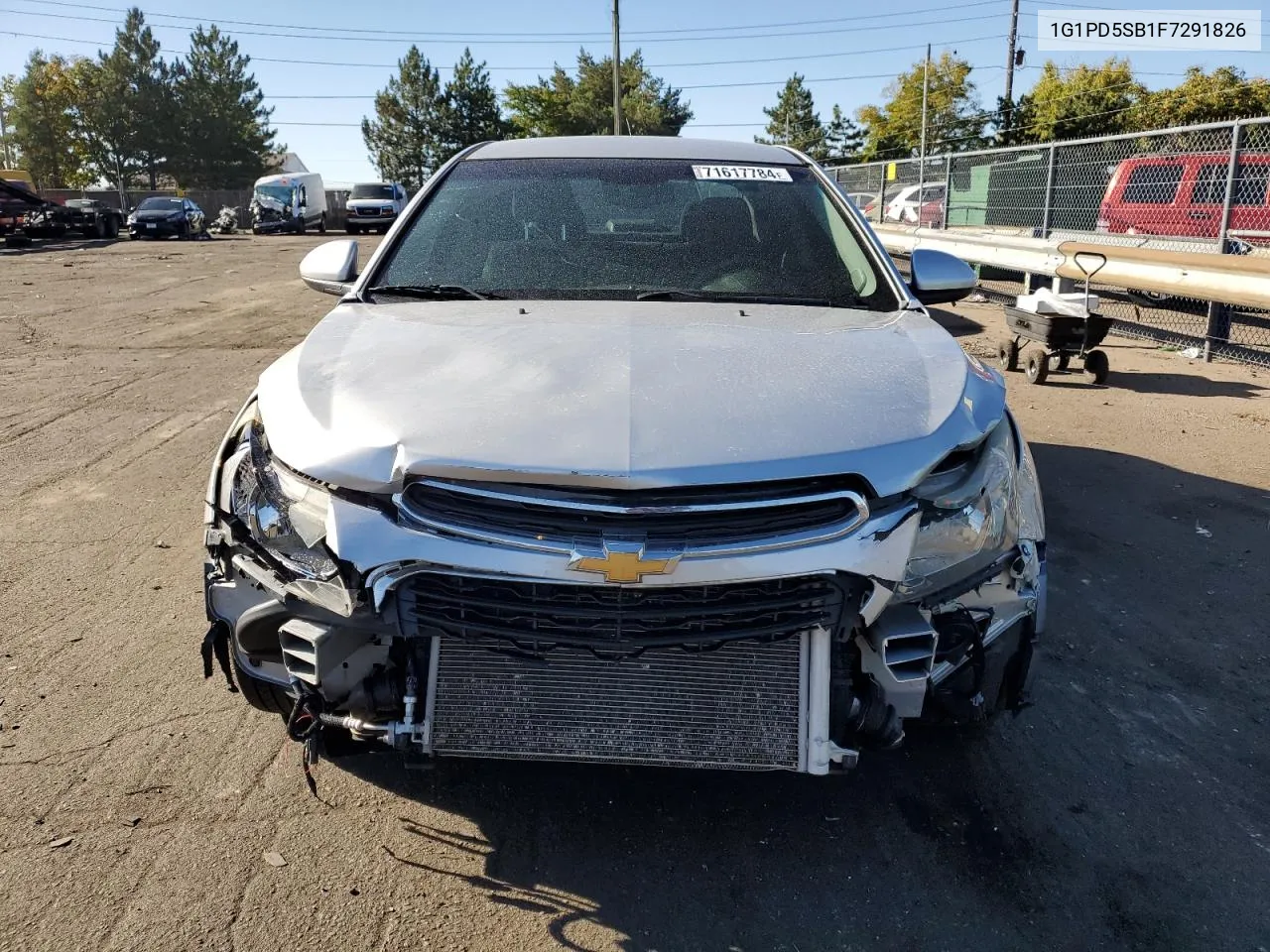 1G1PD5SB1F7291826 2015 Chevrolet Cruze Lt