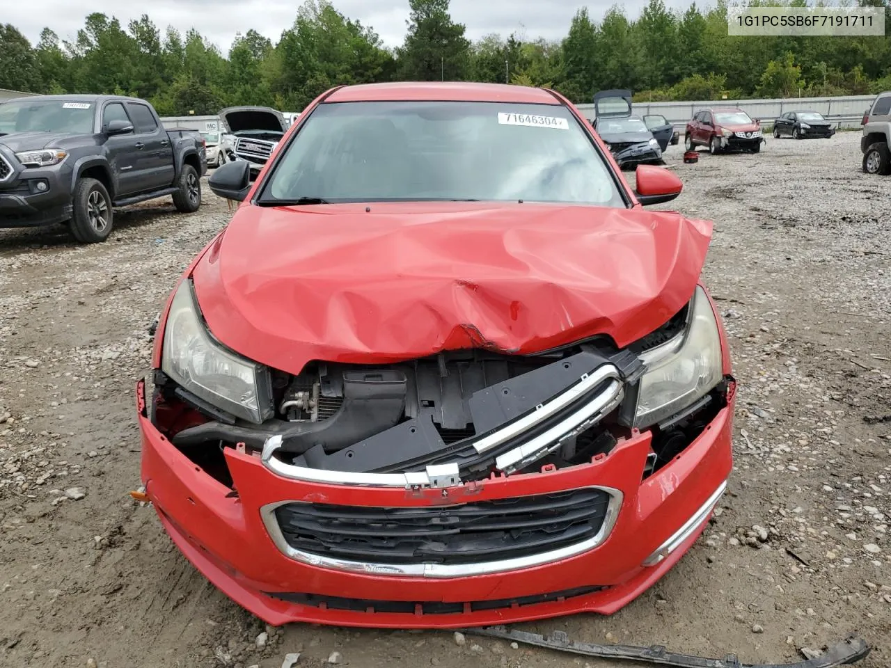 1G1PC5SB6F7191711 2015 Chevrolet Cruze Lt