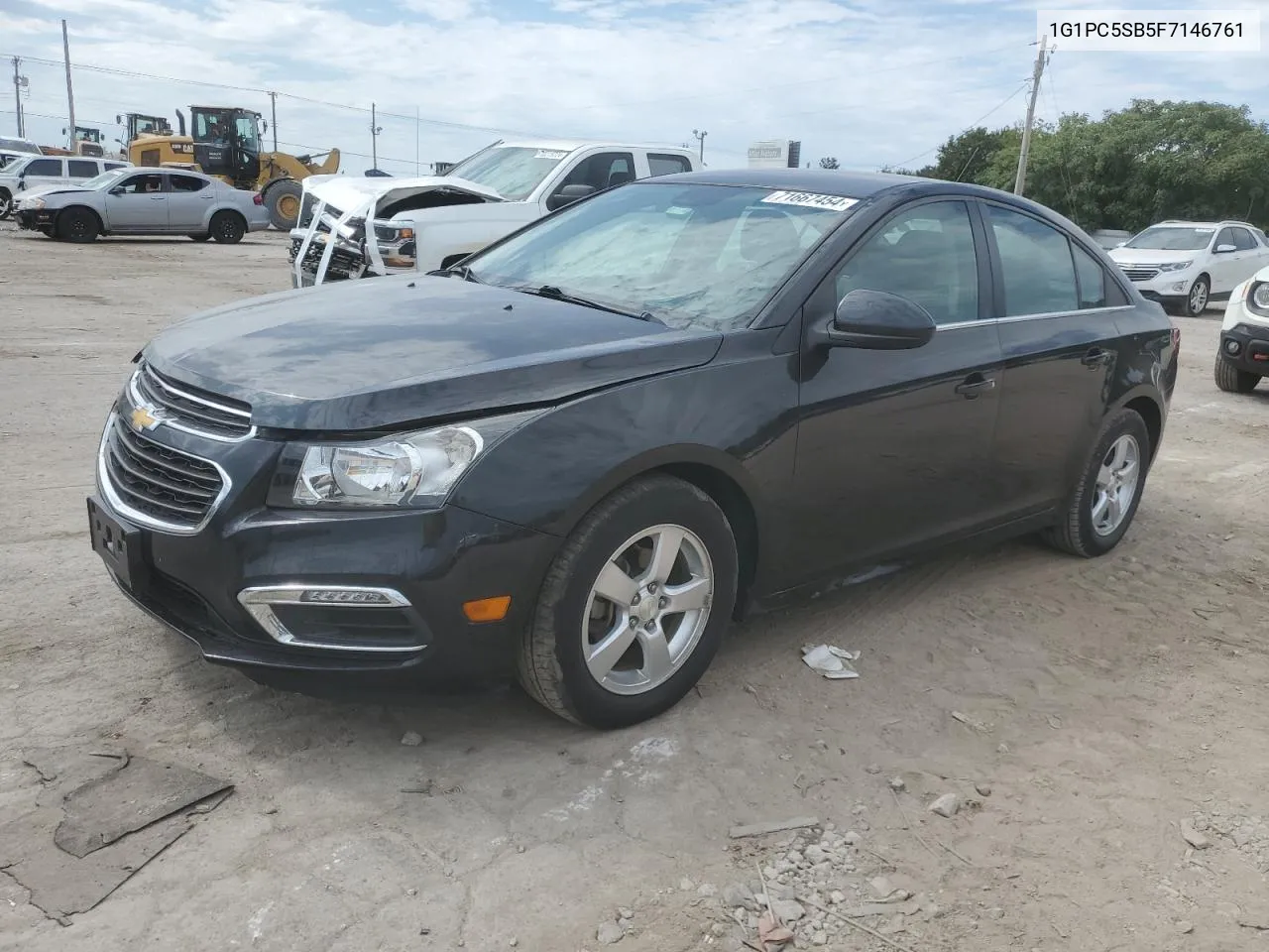 2015 Chevrolet Cruze Lt VIN: 1G1PC5SB5F7146761 Lot: 71667454