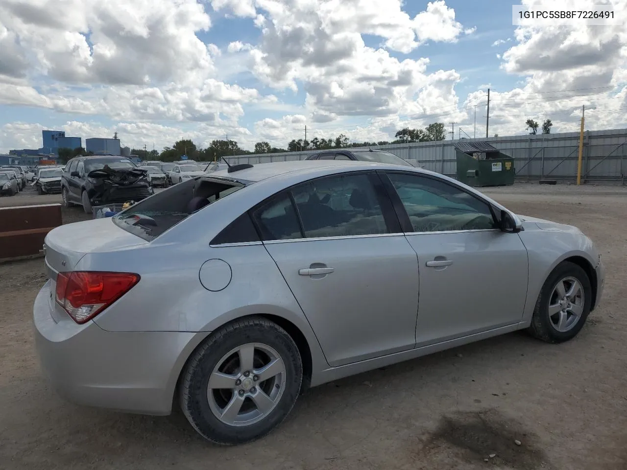 2015 Chevrolet Cruze Lt VIN: 1G1PC5SB8F7226491 Lot: 71718824