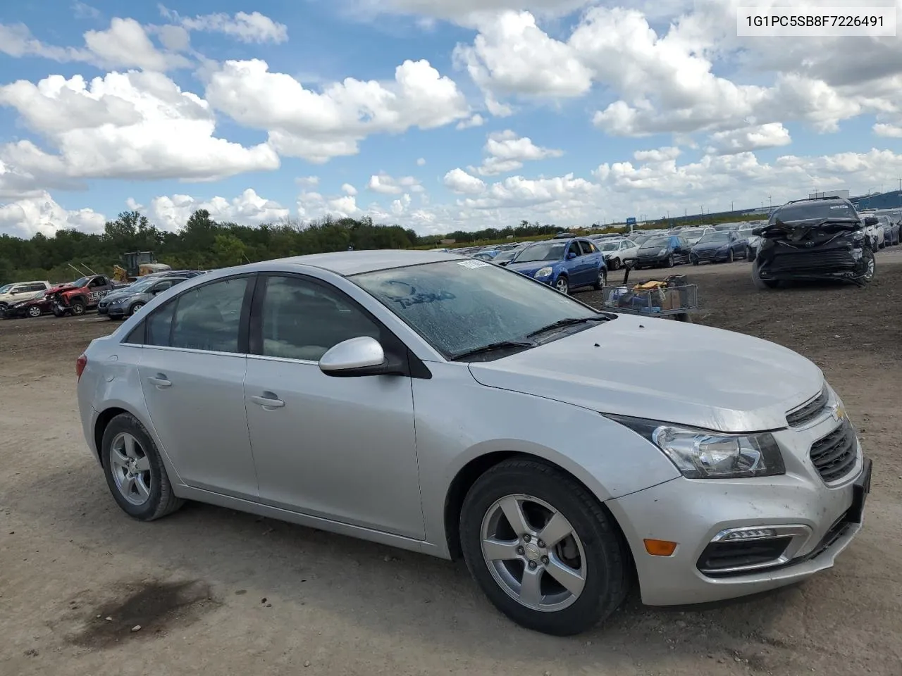 2015 Chevrolet Cruze Lt VIN: 1G1PC5SB8F7226491 Lot: 71718824