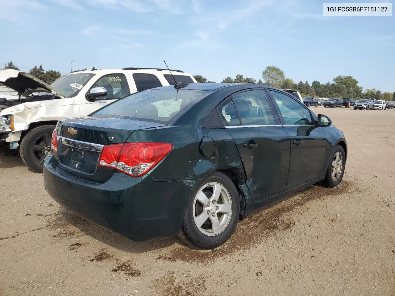 2015 Chevrolet Cruze Lt VIN: 1G1PC5SB6F7151127 Lot: 71928524