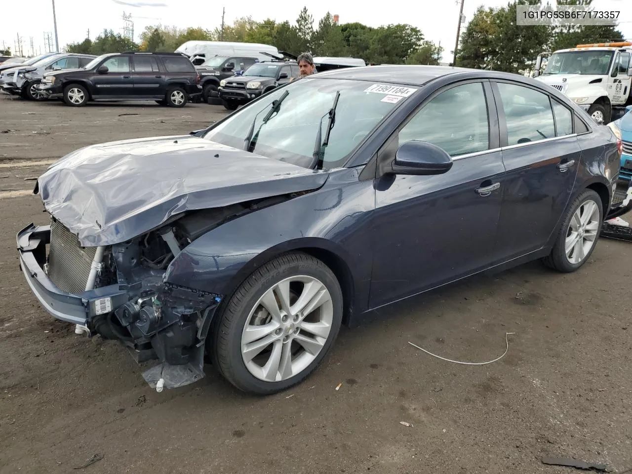 1G1PG5SB6F7173357 2015 Chevrolet Cruze Ltz