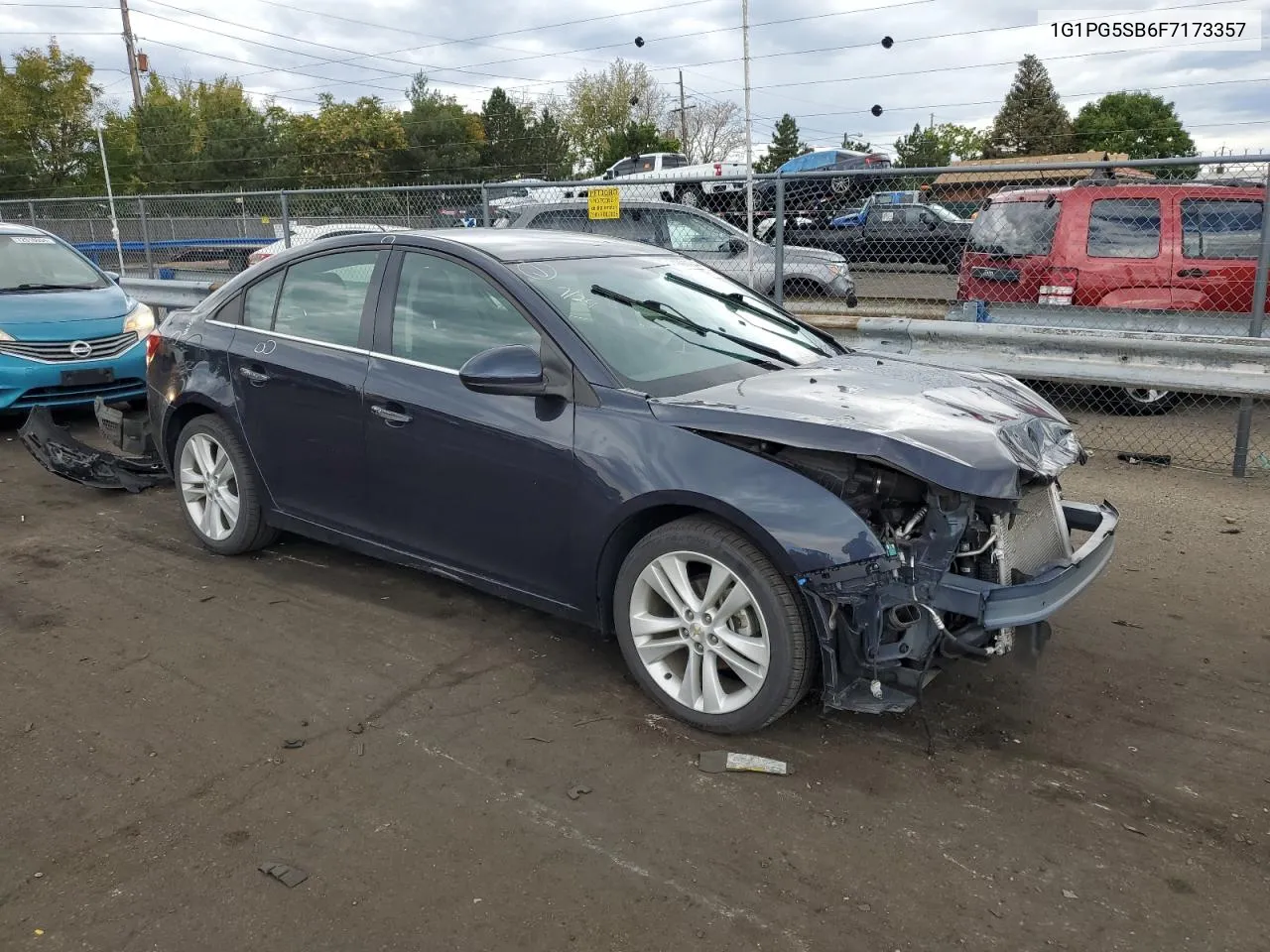 2015 Chevrolet Cruze Ltz VIN: 1G1PG5SB6F7173357 Lot: 71991184