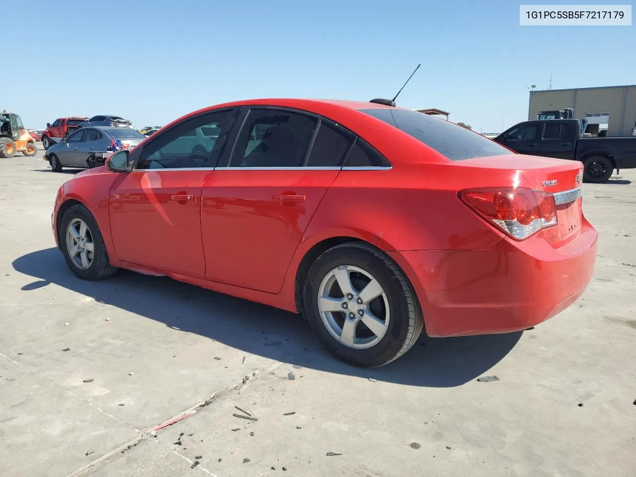 2015 Chevrolet Cruze Lt VIN: 1G1PC5SB5F7217179 Lot: 72211204