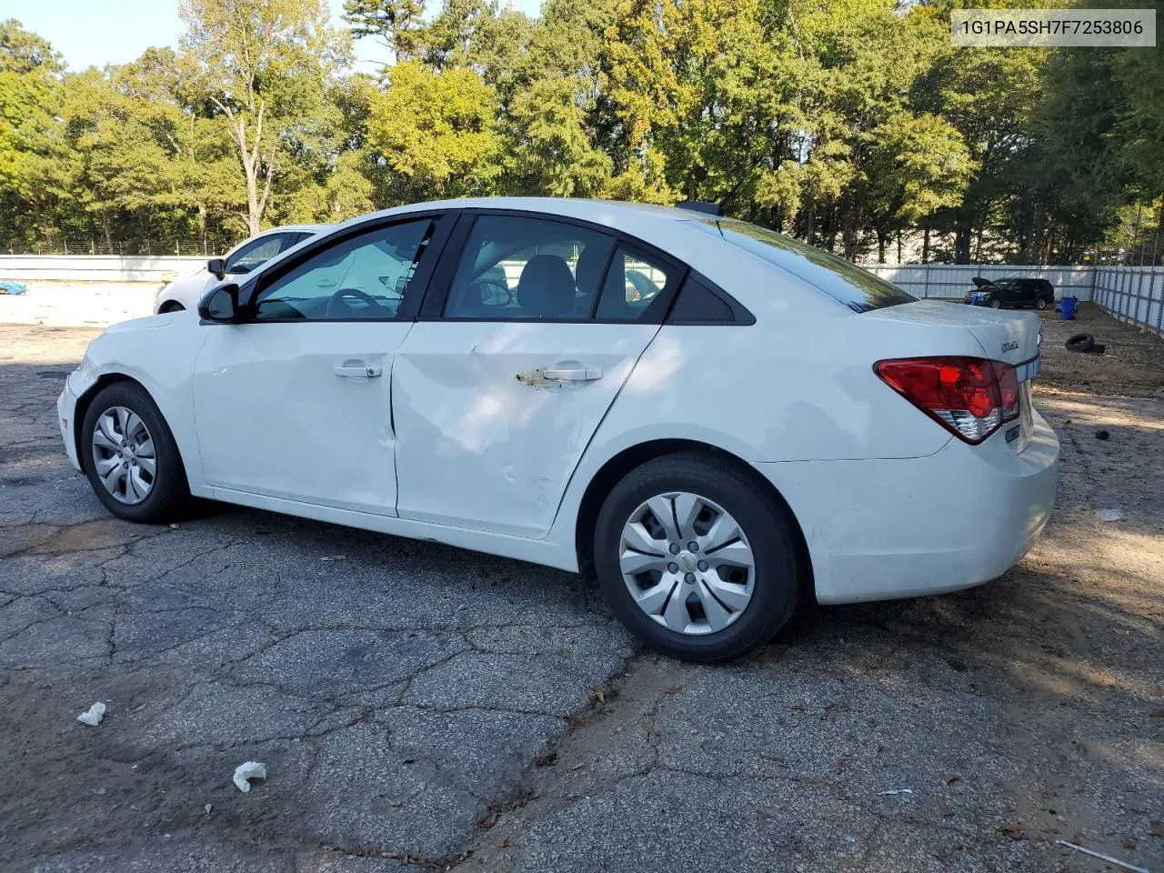 2015 Chevrolet Cruze Ls VIN: 1G1PA5SH7F7253806 Lot: 72368674