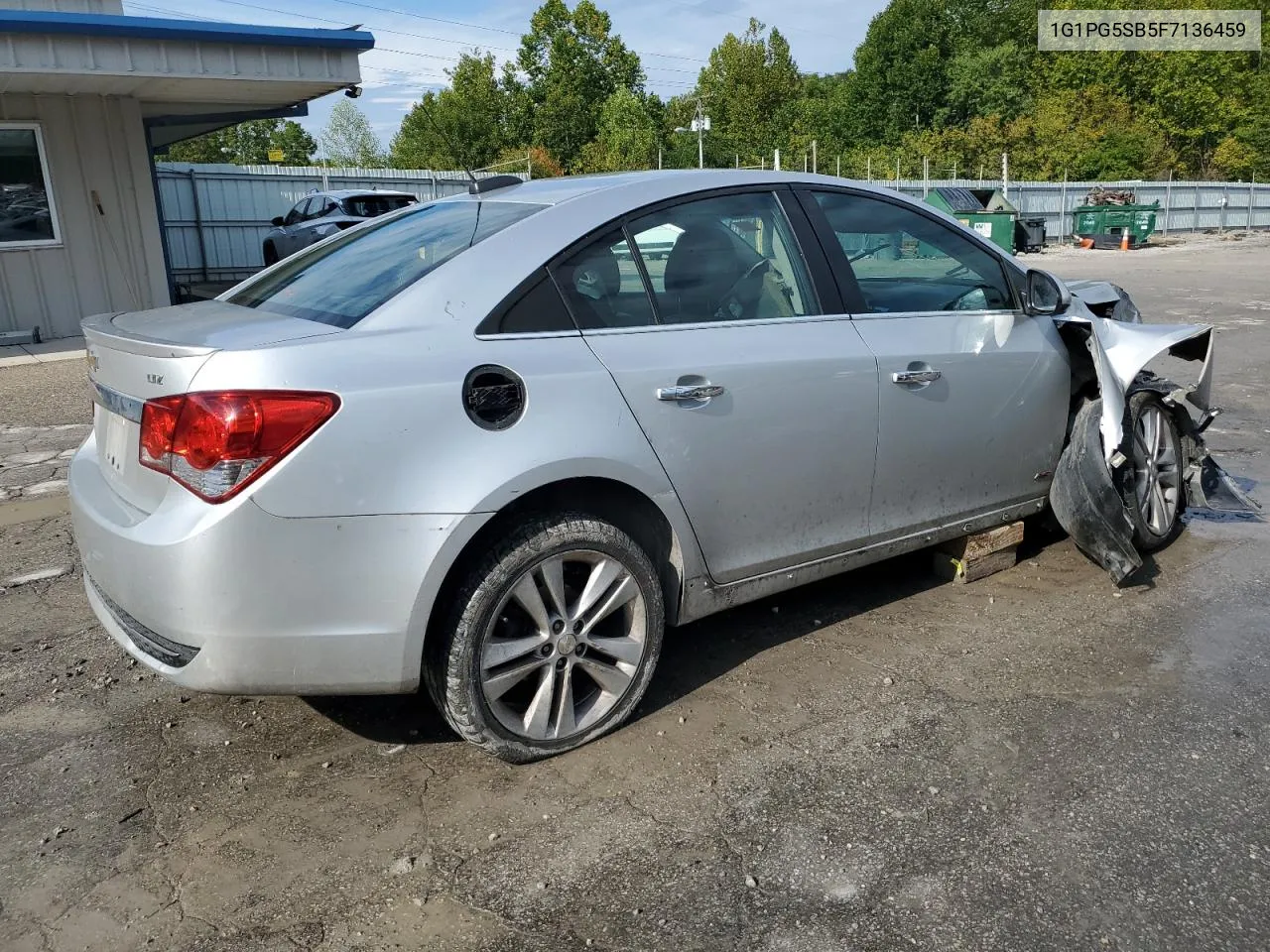 2015 Chevrolet Cruze Ltz VIN: 1G1PG5SB5F7136459 Lot: 72394384