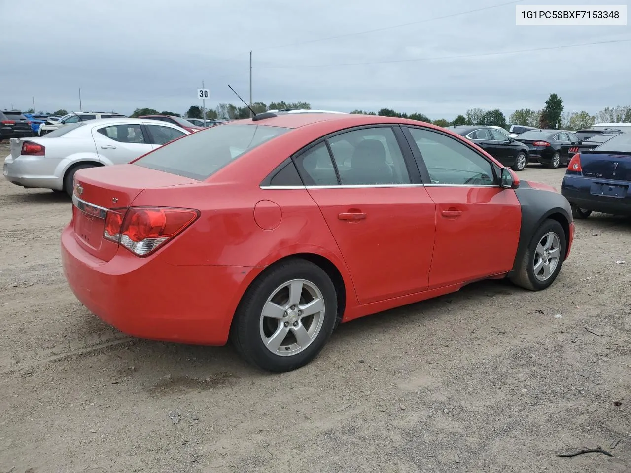 2015 Chevrolet Cruze Lt VIN: 1G1PC5SBXF7153348 Lot: 73123244