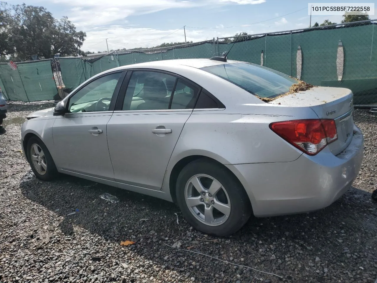 2015 Chevrolet Cruze Lt VIN: 1G1PC5SB5F7222558 Lot: 73154134