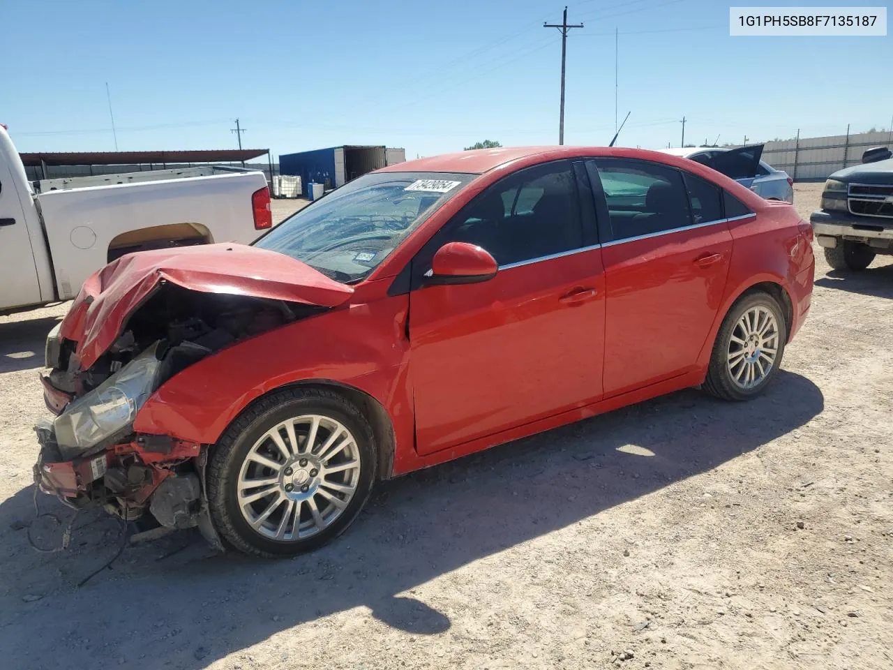 2015 Chevrolet Cruze Eco VIN: 1G1PH5SB8F7135187 Lot: 73429054