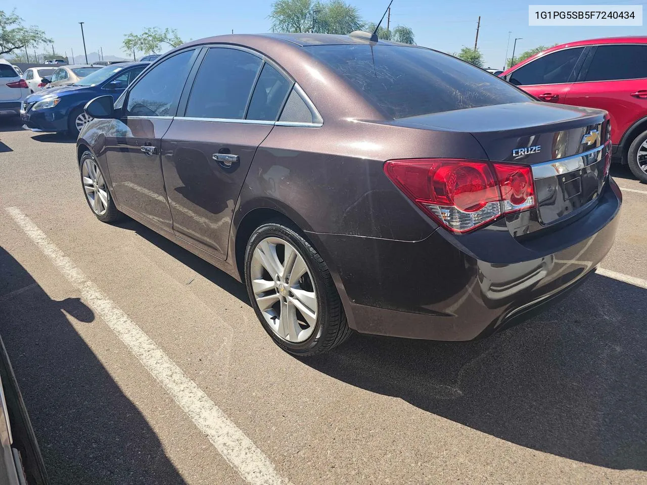 2015 Chevrolet Cruze Ltz VIN: 1G1PG5SB5F7240434 Lot: 73600354