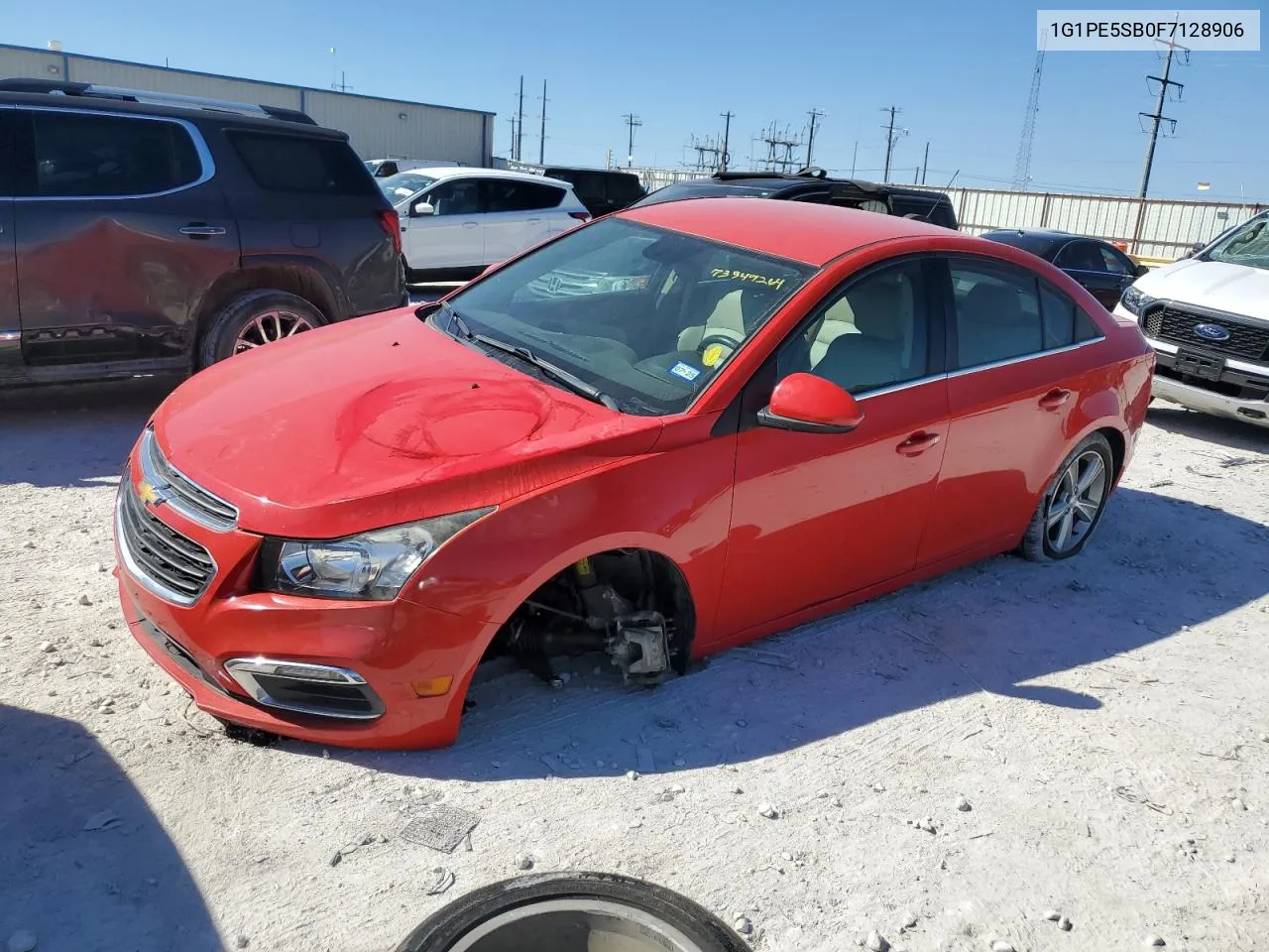 1G1PE5SB0F7128906 2015 Chevrolet Cruze Lt