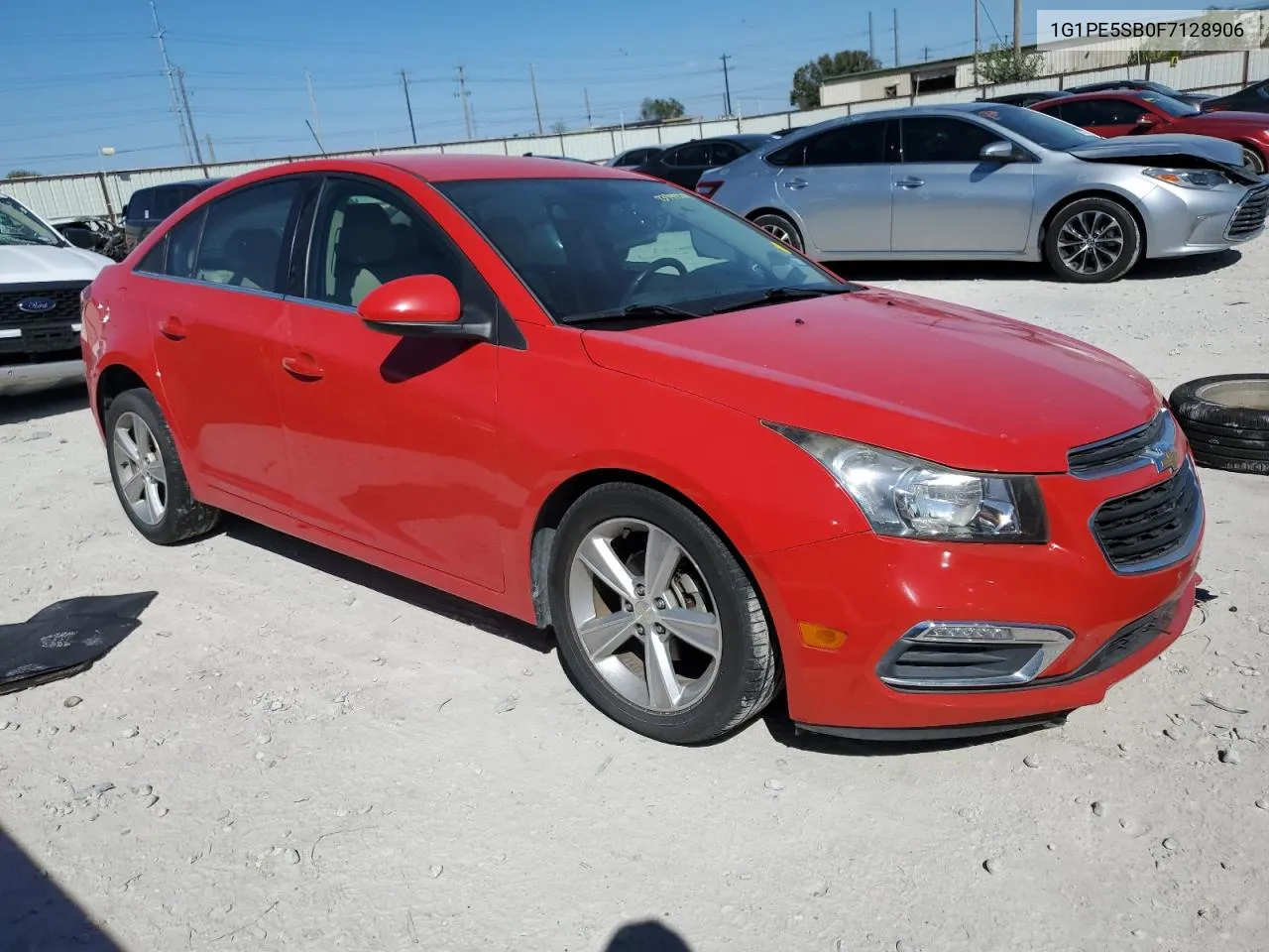 1G1PE5SB0F7128906 2015 Chevrolet Cruze Lt