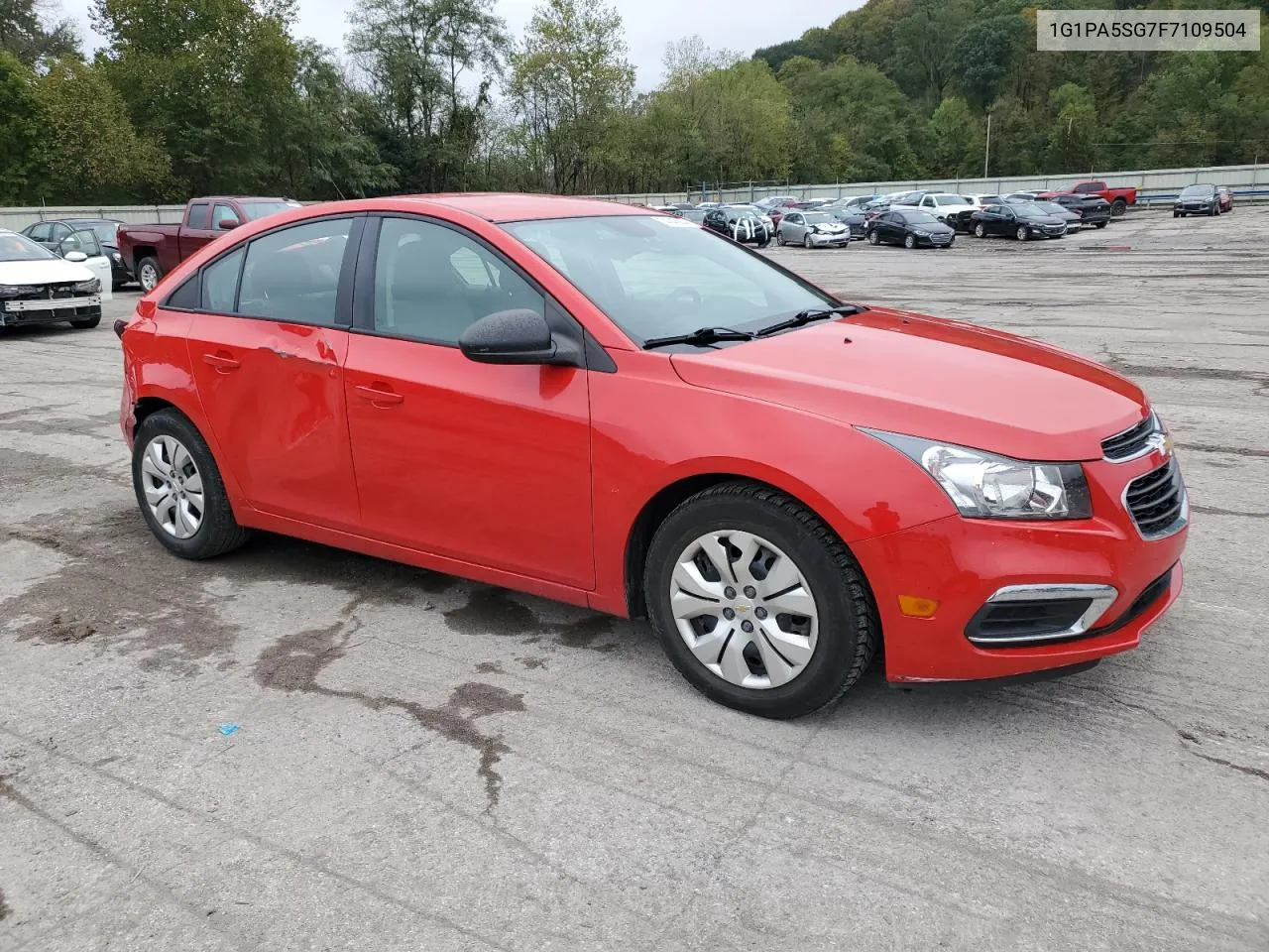 2015 Chevrolet Cruze Ls VIN: 1G1PA5SG7F7109504 Lot: 74045644