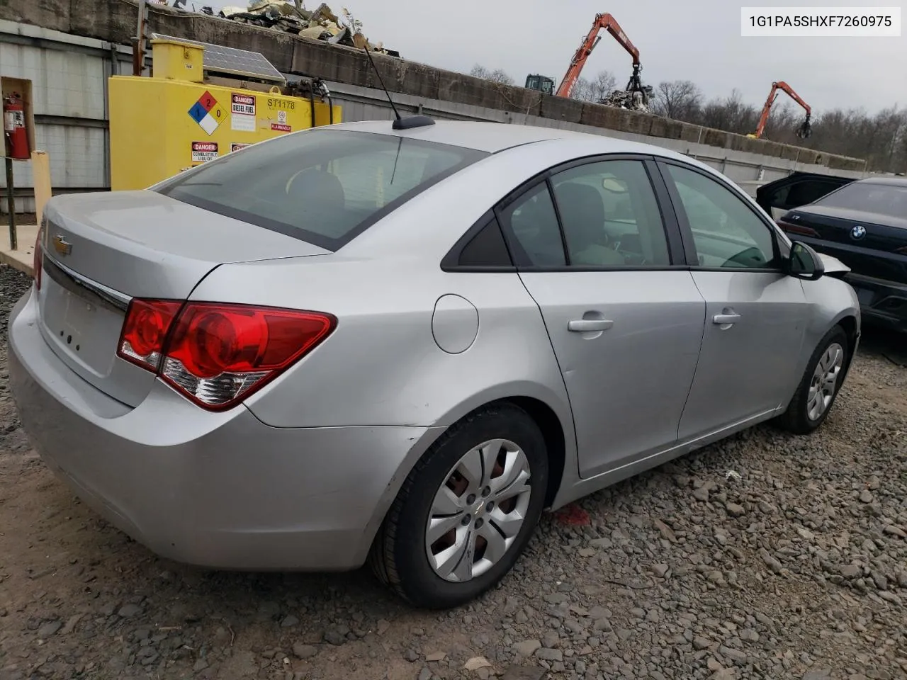 2015 Chevrolet Cruze Ls VIN: 1G1PA5SHXF7260975 Lot: 74321924