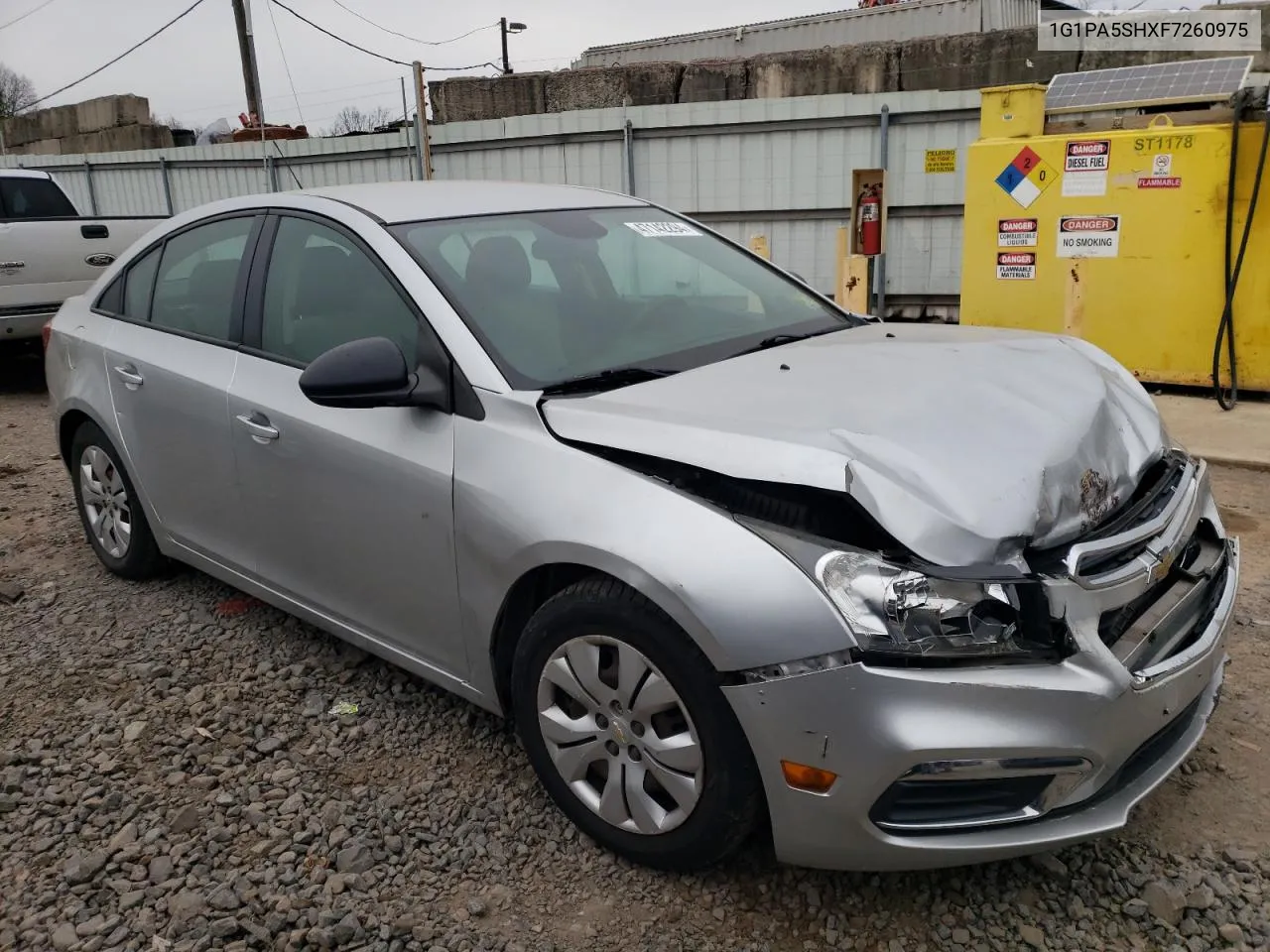 2015 Chevrolet Cruze Ls VIN: 1G1PA5SHXF7260975 Lot: 74321924