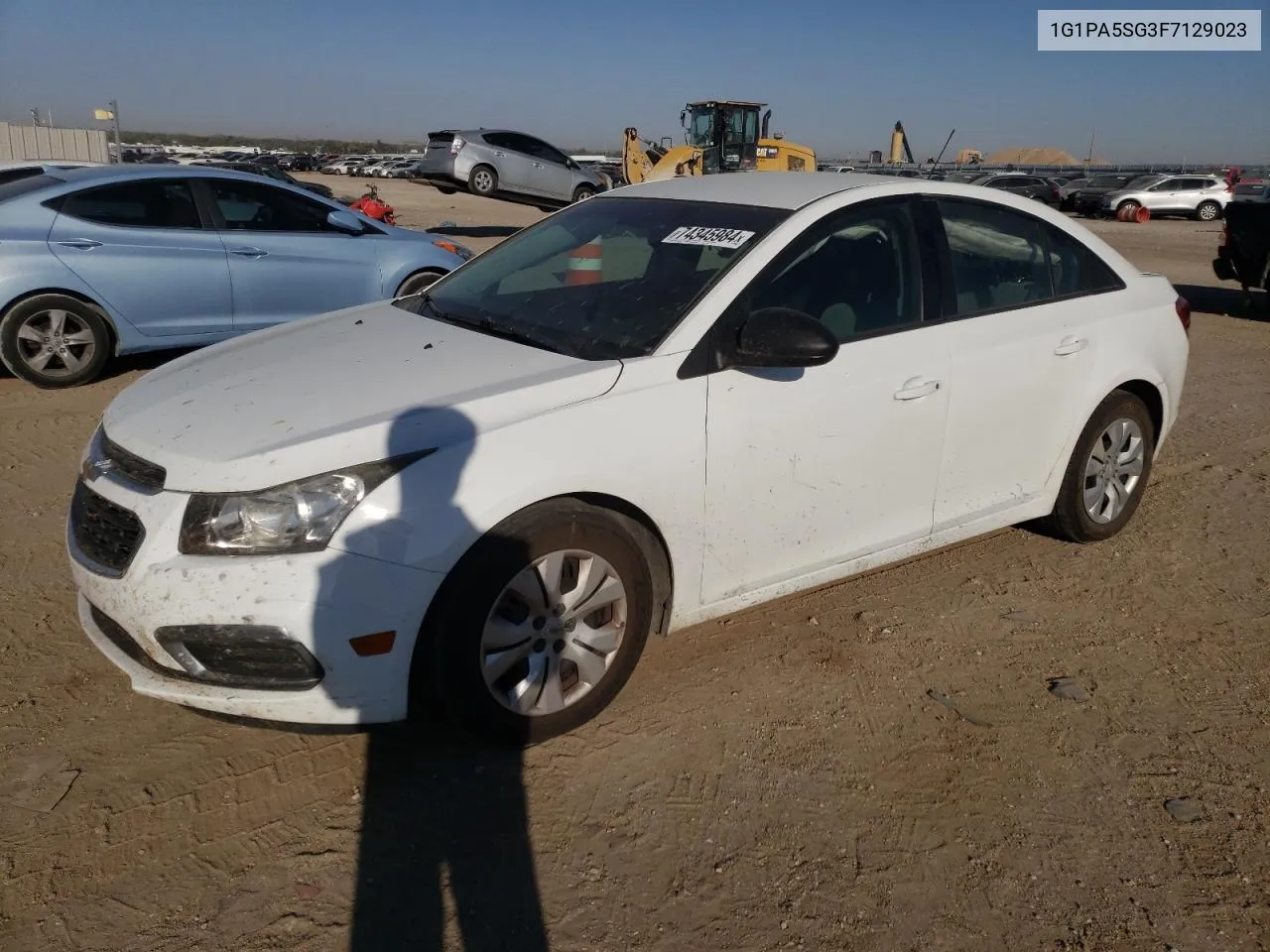 2015 Chevrolet Cruze Ls VIN: 1G1PA5SG3F7129023 Lot: 74345984