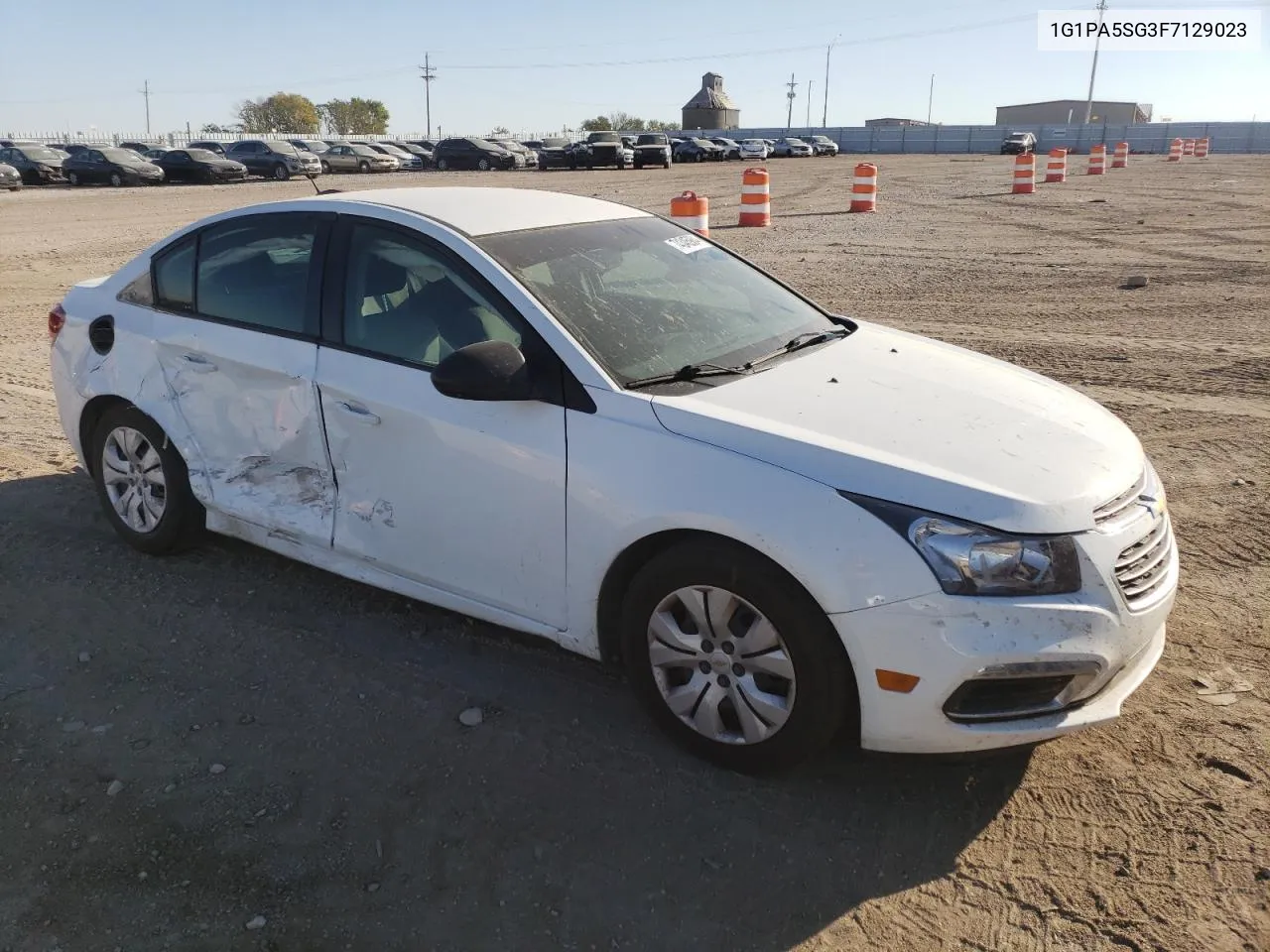 2015 Chevrolet Cruze Ls VIN: 1G1PA5SG3F7129023 Lot: 74345984