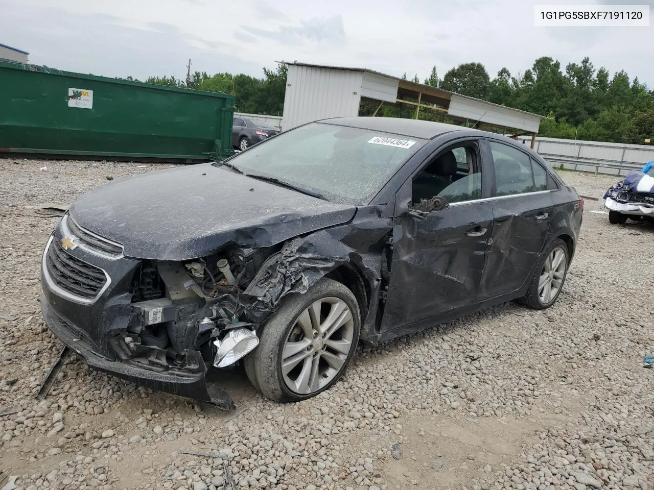 2015 Chevrolet Cruze Ltz VIN: 1G1PG5SBXF7191120 Lot: 74446254