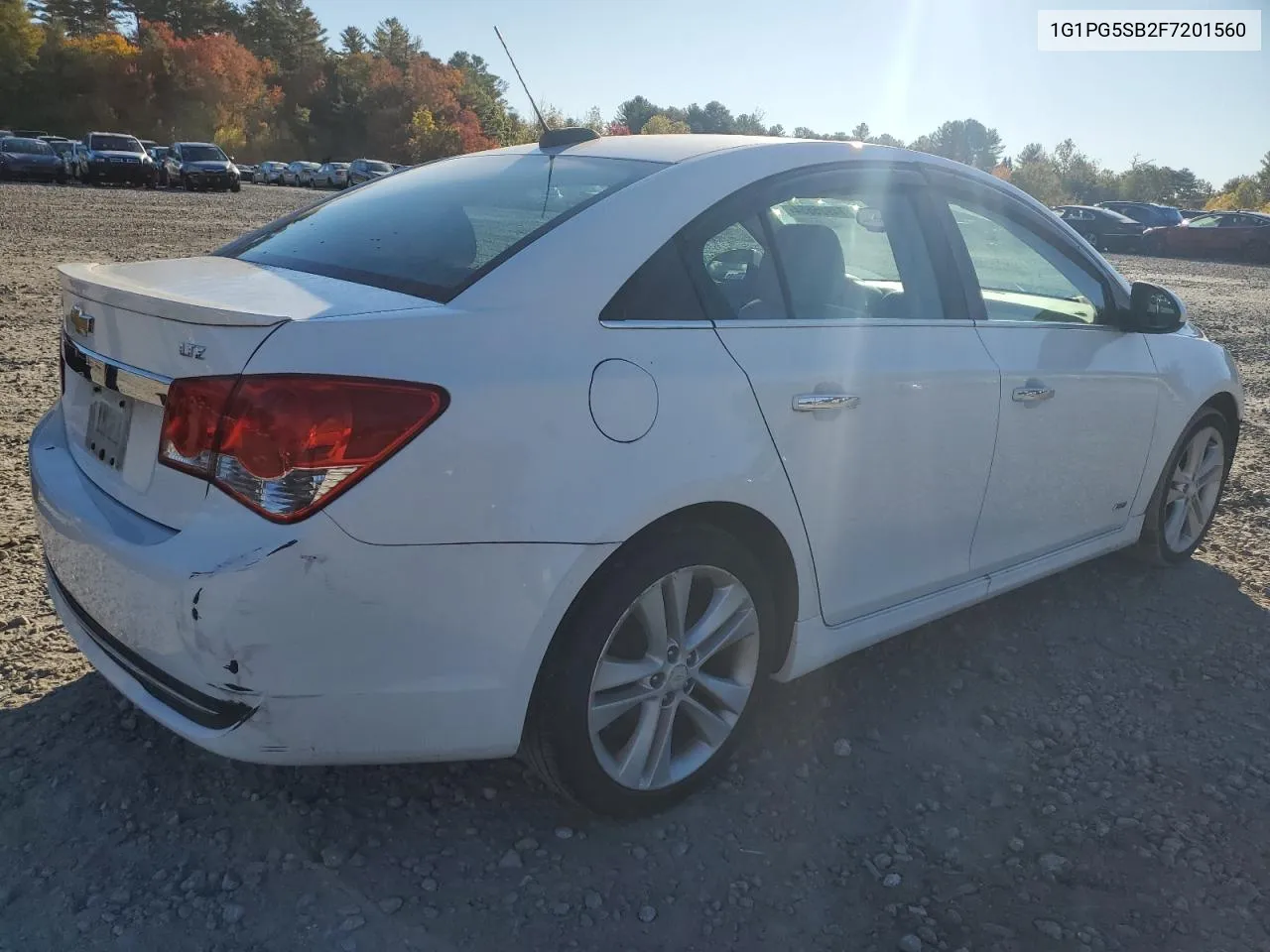 2015 Chevrolet Cruze Ltz VIN: 1G1PG5SB2F7201560 Lot: 74925654