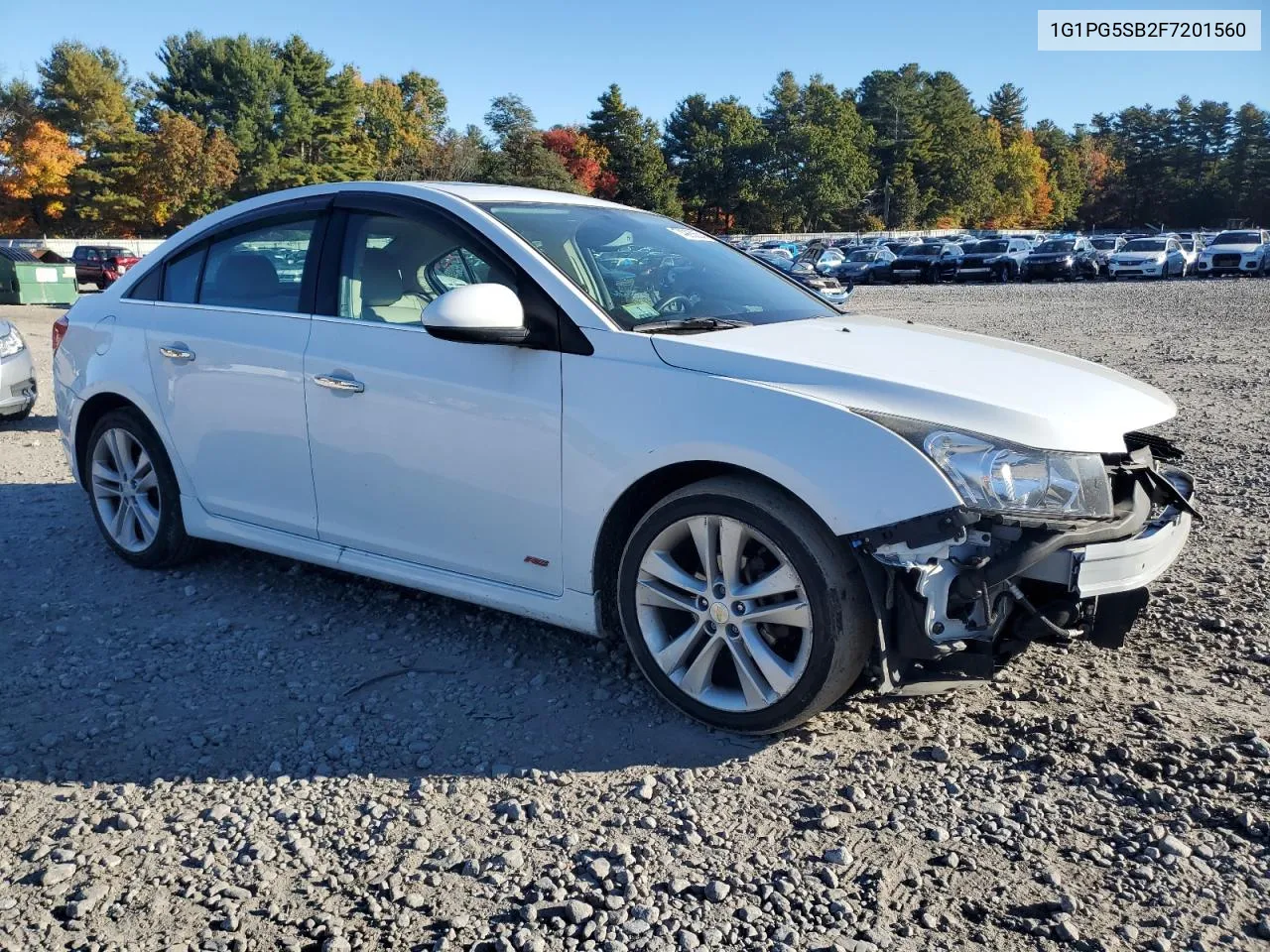 2015 Chevrolet Cruze Ltz VIN: 1G1PG5SB2F7201560 Lot: 74925654